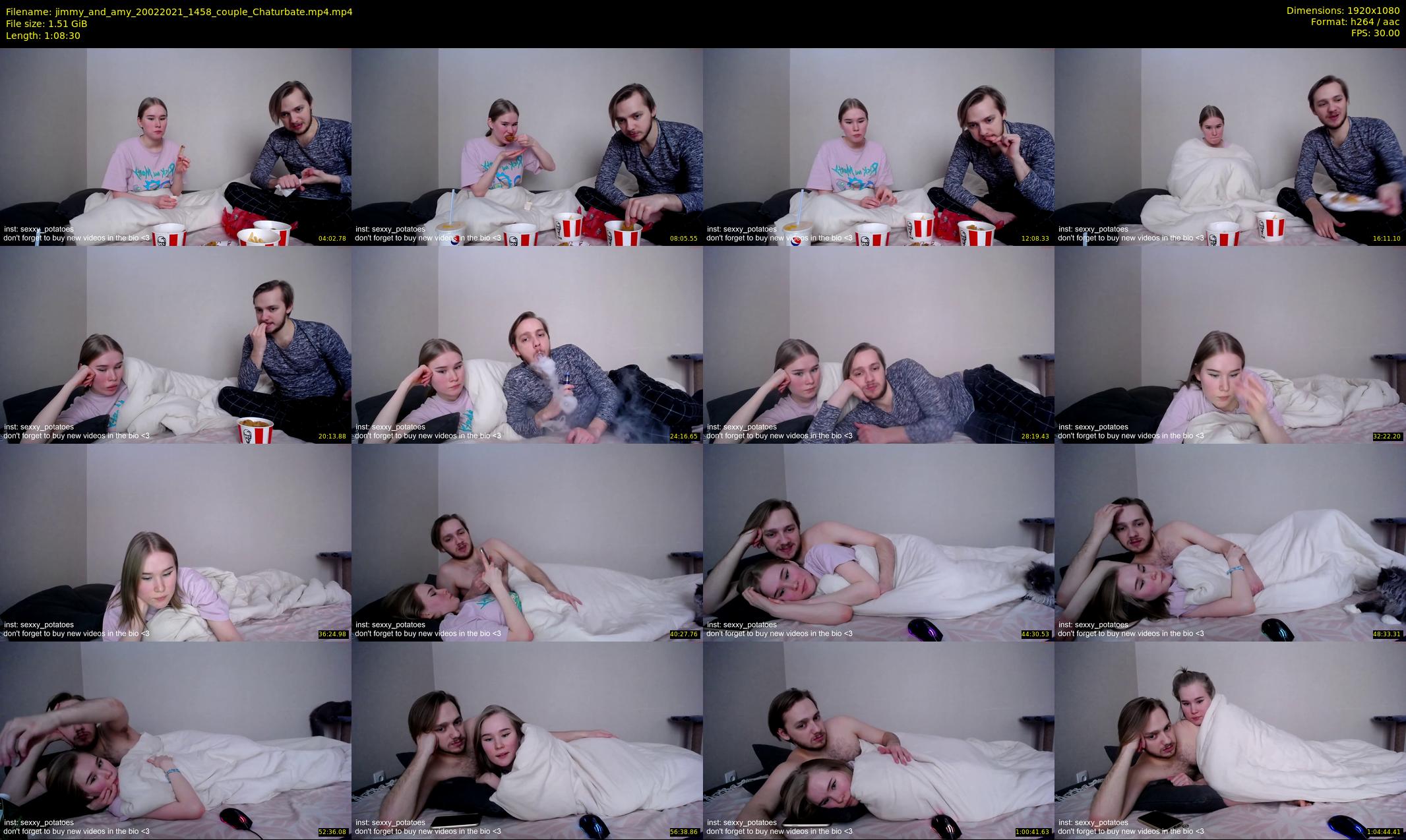 jimmy_and_amy — 69 minute Chaturbate couple cam show recording, 1080p, Feb 20, 2021