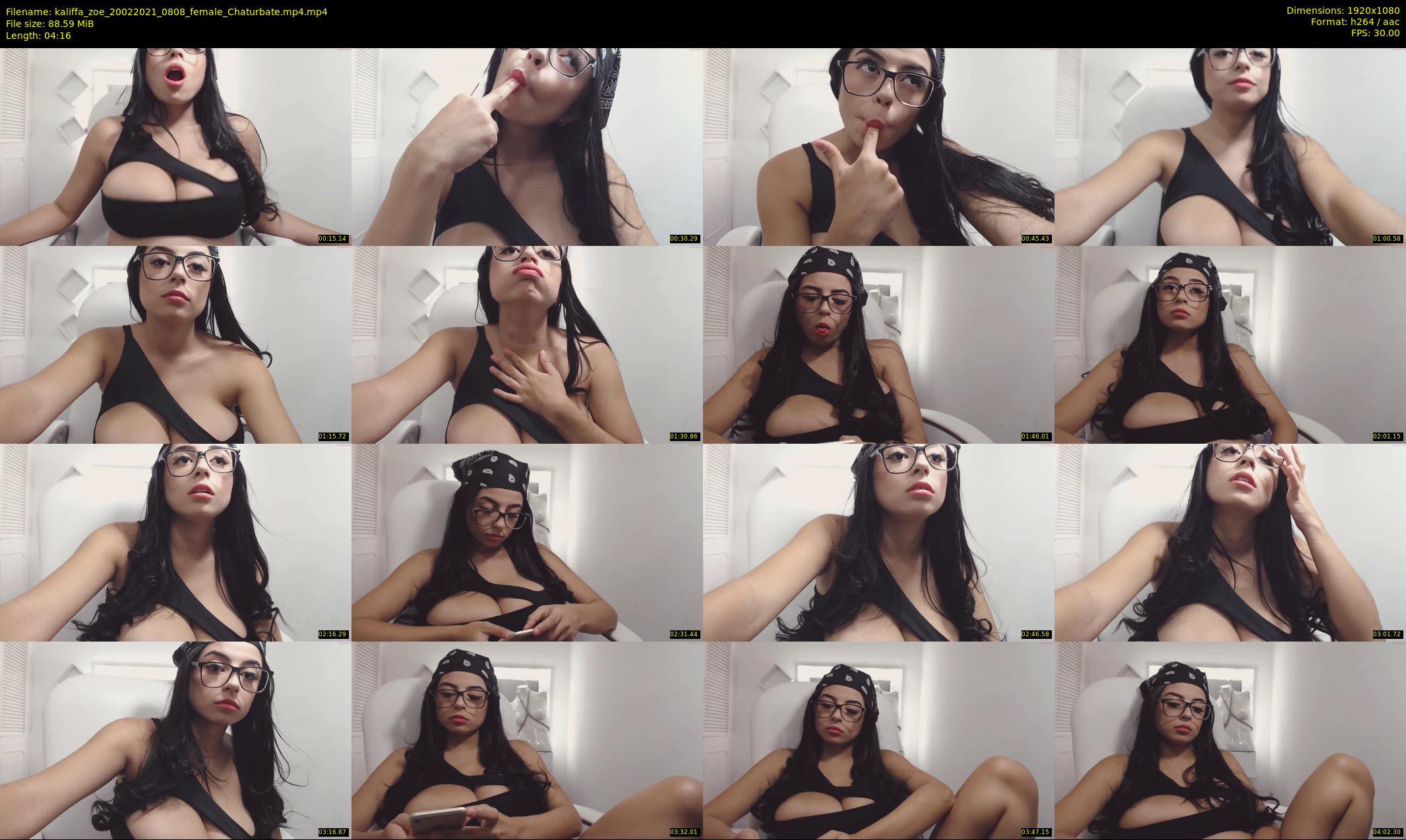 kaliffa_zoe — 5 minute Chaturbate female cam show recording, 1080p, Feb 20, 2021
