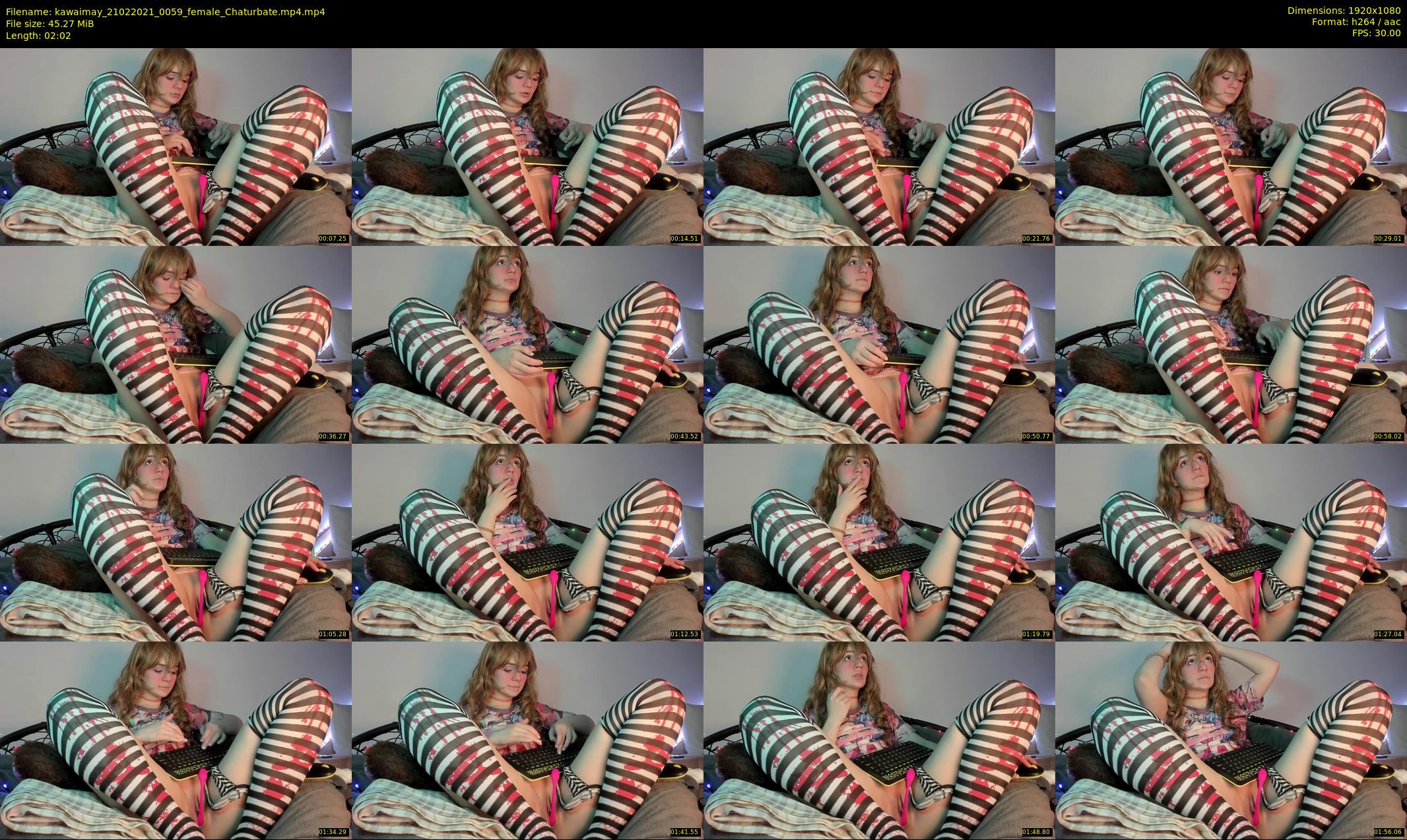 kawaimay — 3 minute Chaturbate female cam show recording, 1080p, Feb 21, 2021