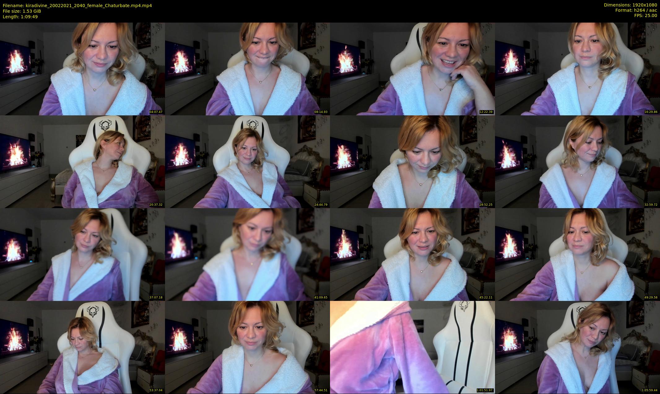kiradivine — 70 minute Chaturbate female cam show recording, 1080p, Feb 20, 2021