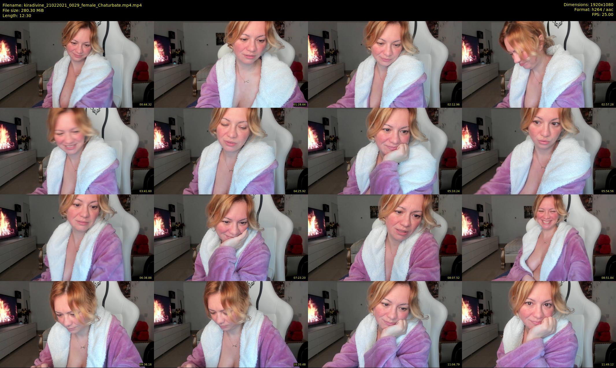 kiradivine — 13 minute Chaturbate female cam show recording, 1080p, Feb 21, 2021