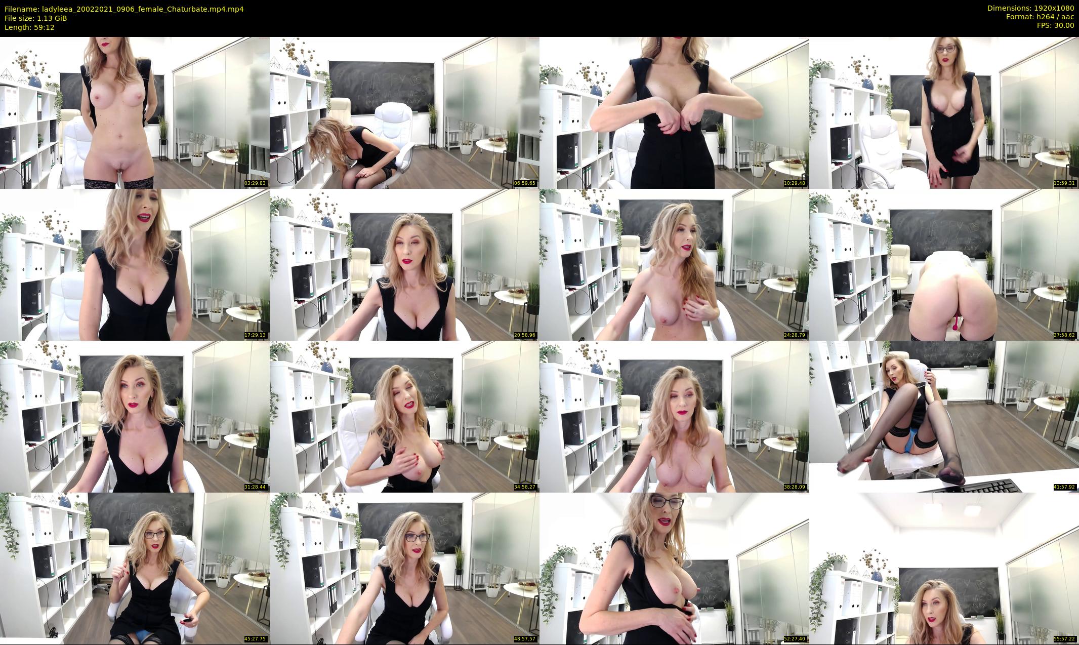 ladyleea — 60 minute Chaturbate female cam show recording, 1080p, Feb 20, 2021
