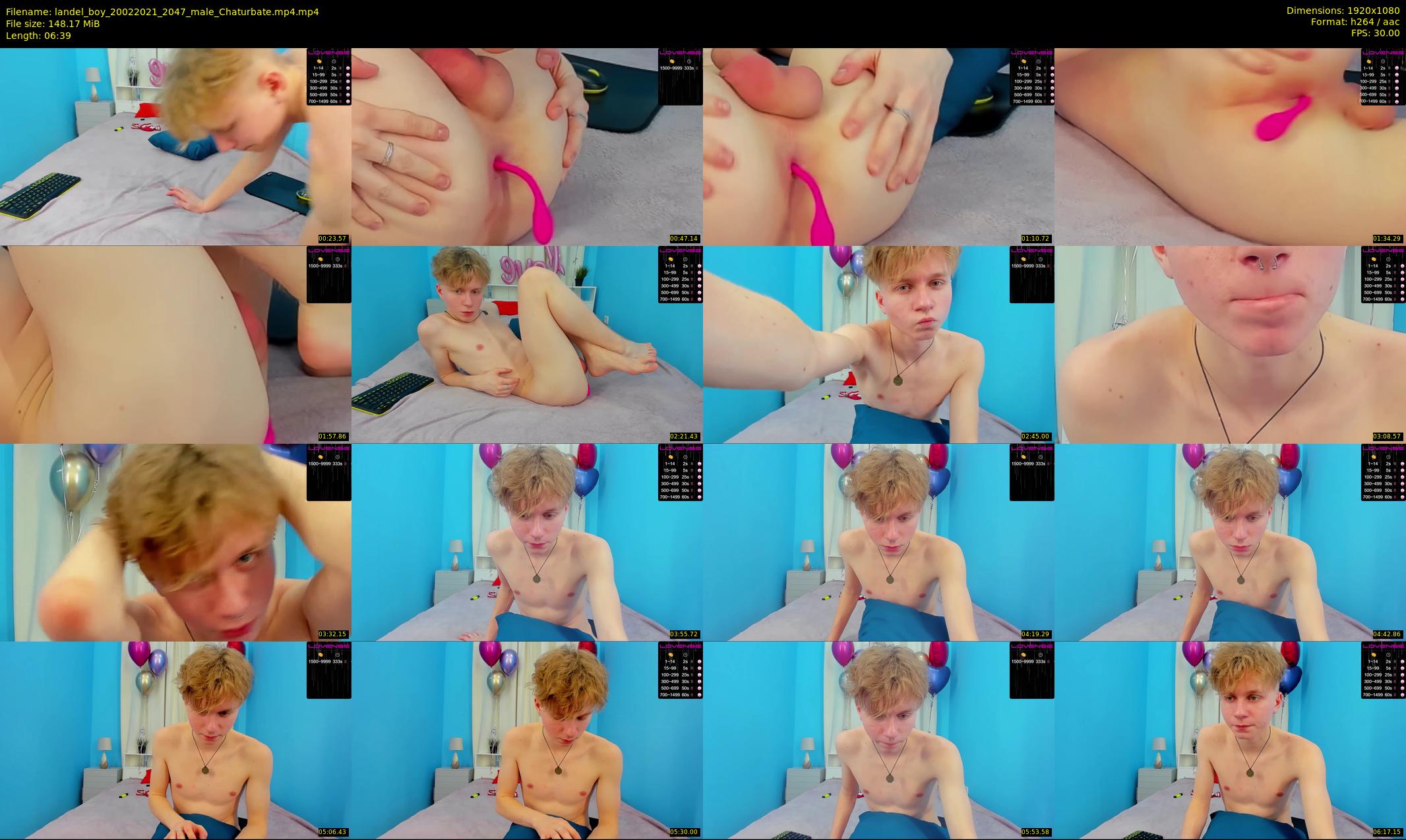 landel_boy — 7 minute Chaturbate male cam show recording, 1080p, Feb 20, 2021