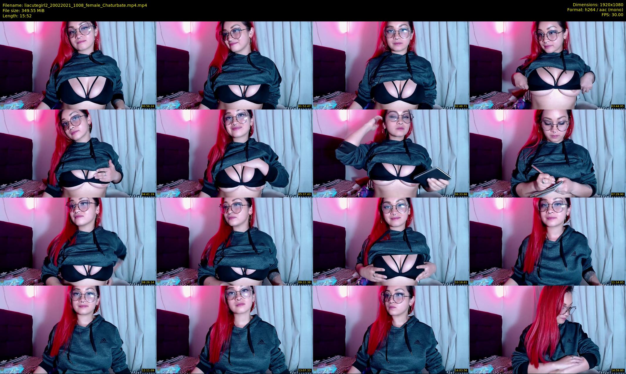 liacutegirl2 — 16 minute Chaturbate female cam show recording, 1080p, Feb 20, 2021