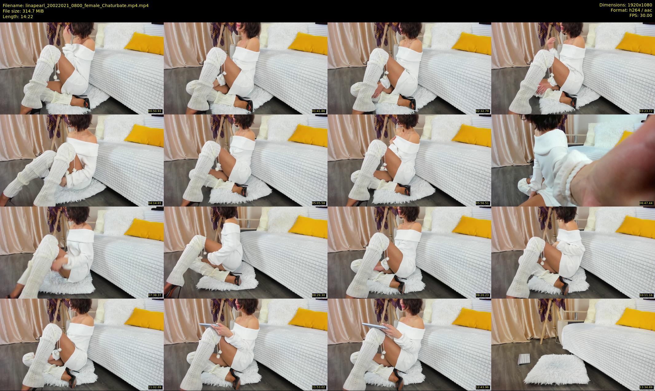 linapearl — 15 minute Chaturbate female cam show recording, 1080p, Feb 20, 2021