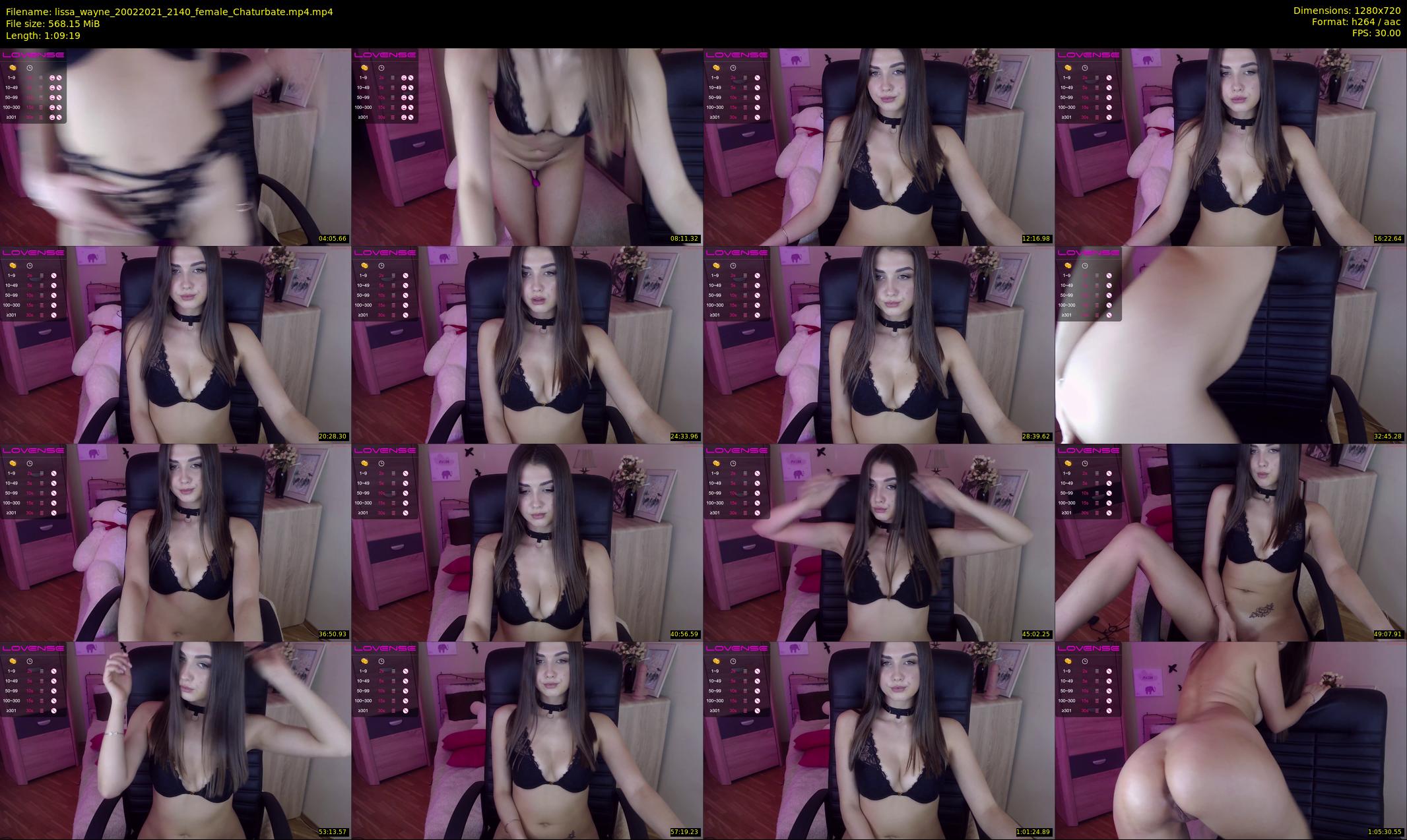 lissa_wayne — 70 minute Chaturbate female cam show recording, 720p, Feb 20, 2021