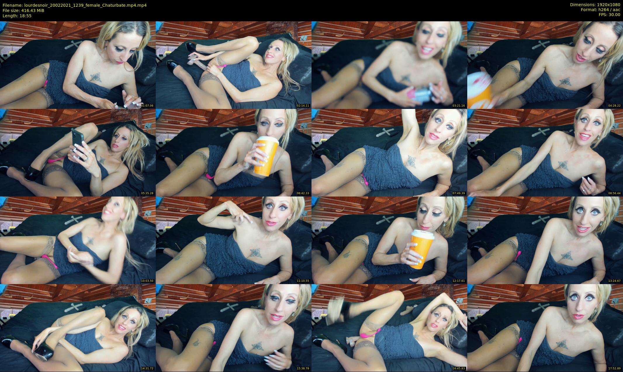 lourdesnoir — 19 minute Chaturbate female cam show recording, 1080p, Feb 20, 2021