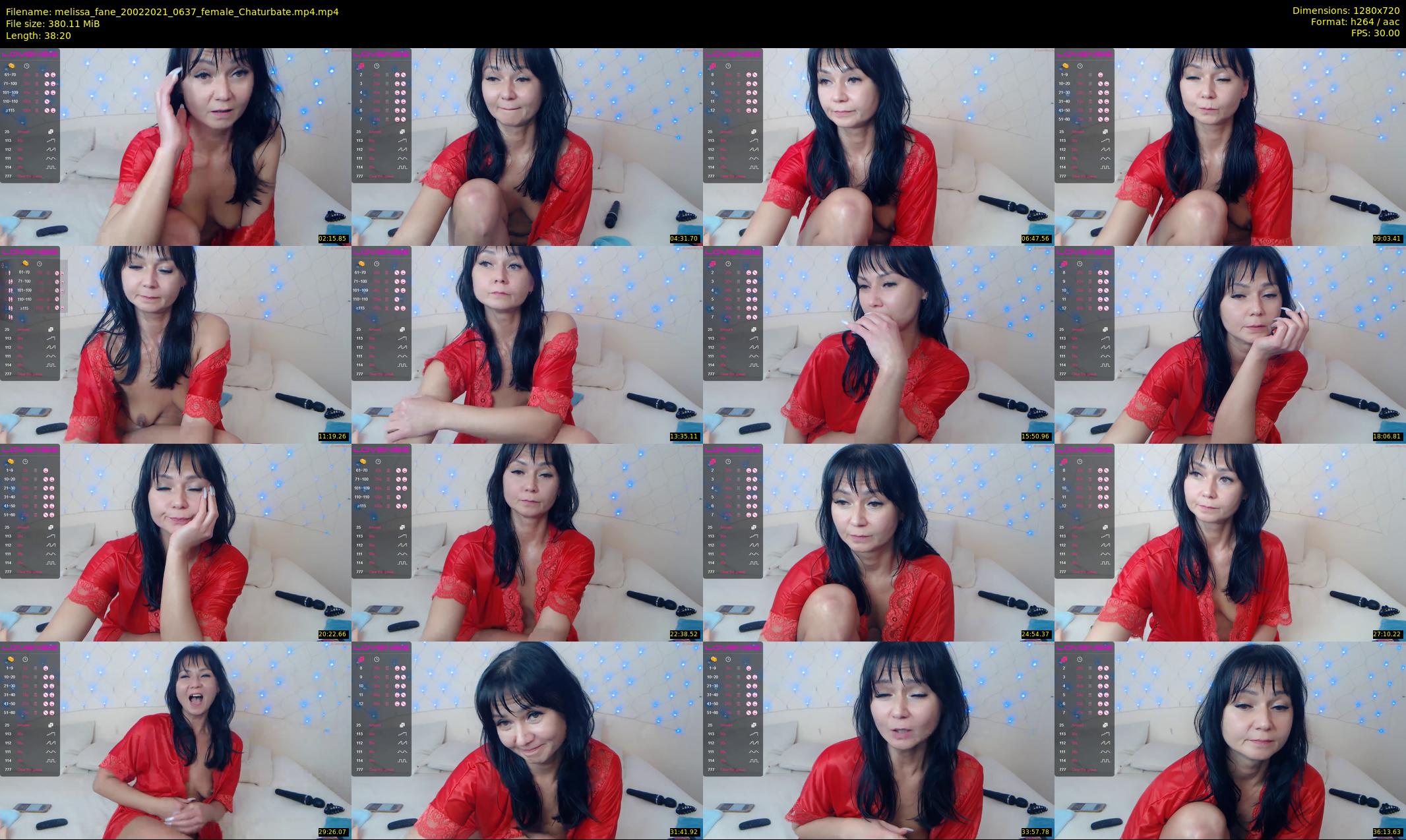melissa_fane — 39 minute Chaturbate female cam show recording, 720p, Feb 20, 2021