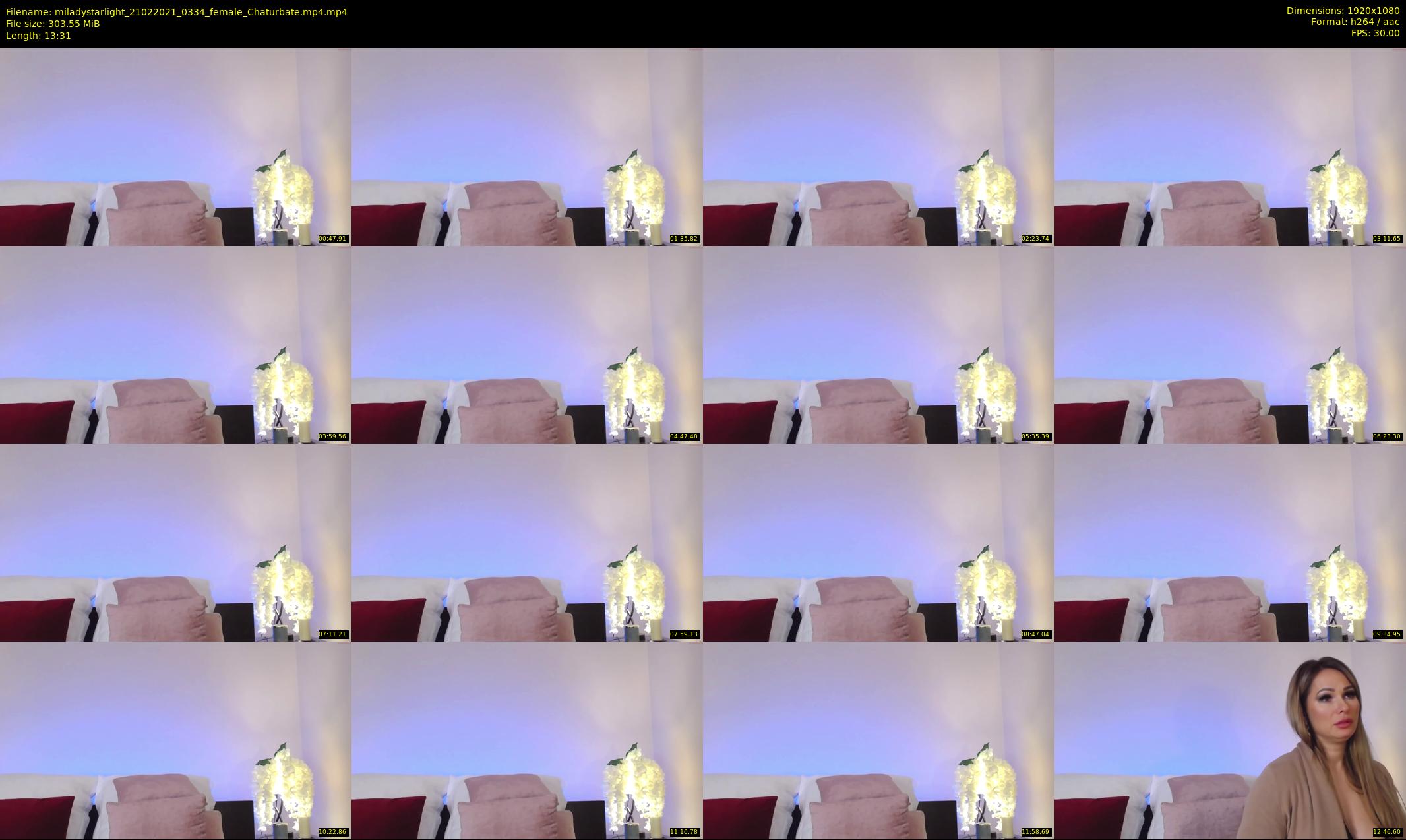 miladystarlight — 14 minute Chaturbate female cam show recording, 1080p, Feb 21, 2021