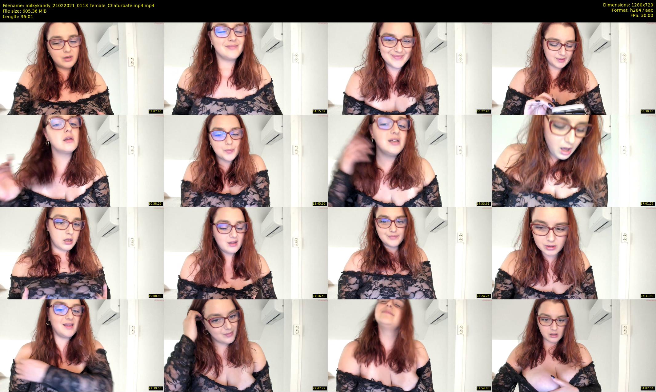 milkykandy — 37 minute Chaturbate female cam show recording, 720p, Feb 21, 2021