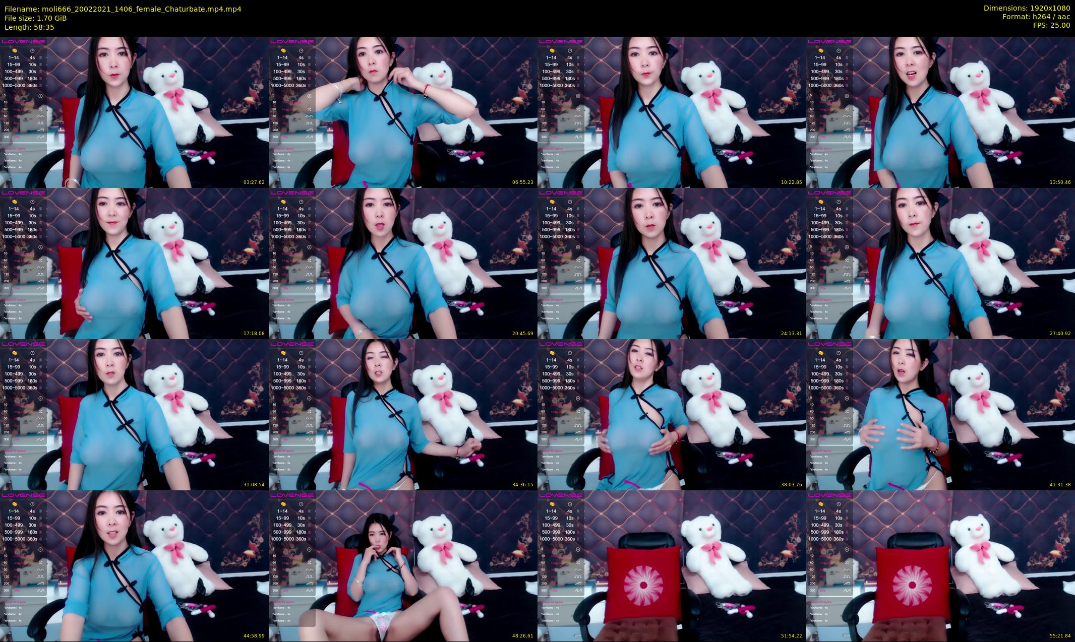 moli666 — 59 minute Chaturbate female cam show recording, 1080p, Feb 20, 2021