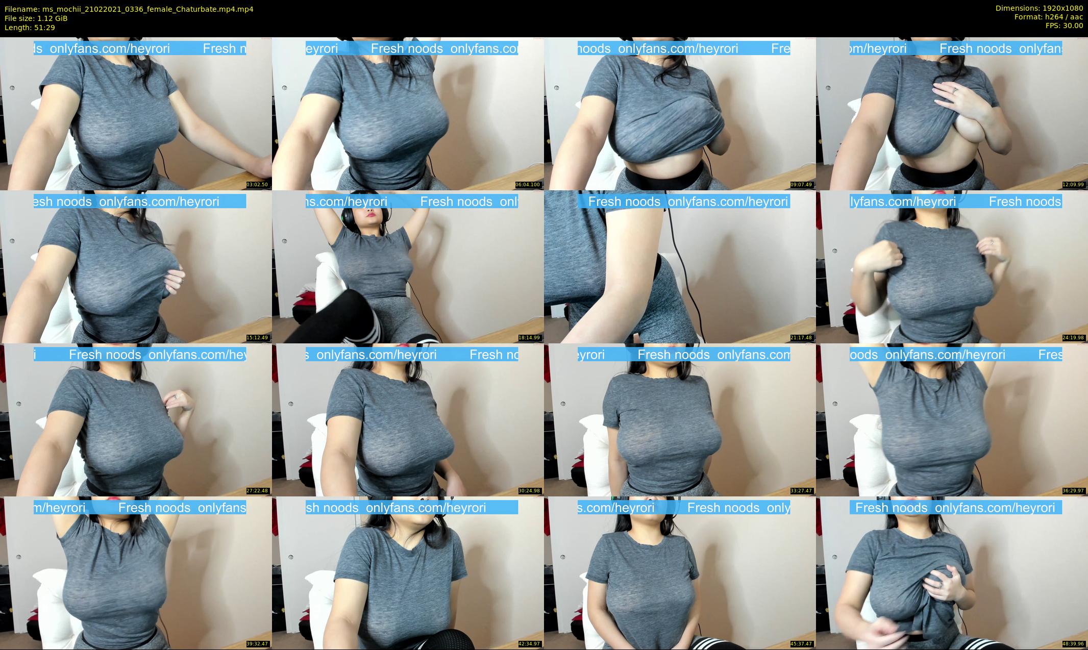 ms_mochii — 52 minute Chaturbate female cam show recording, 1080p, Feb 21, 2021