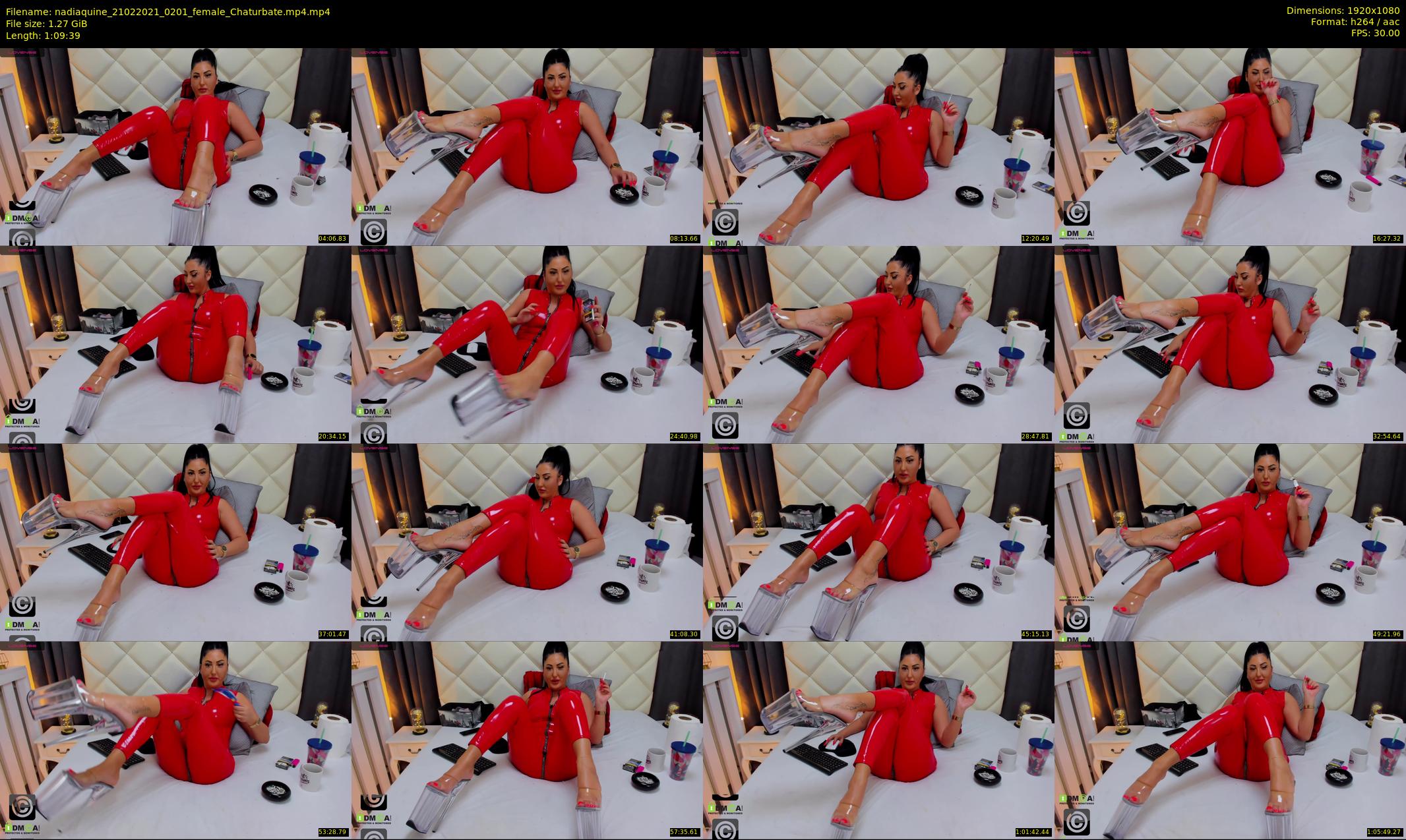 nadiaquine — 70 minute Chaturbate female cam show recording, 1080p, Feb 21, 2021