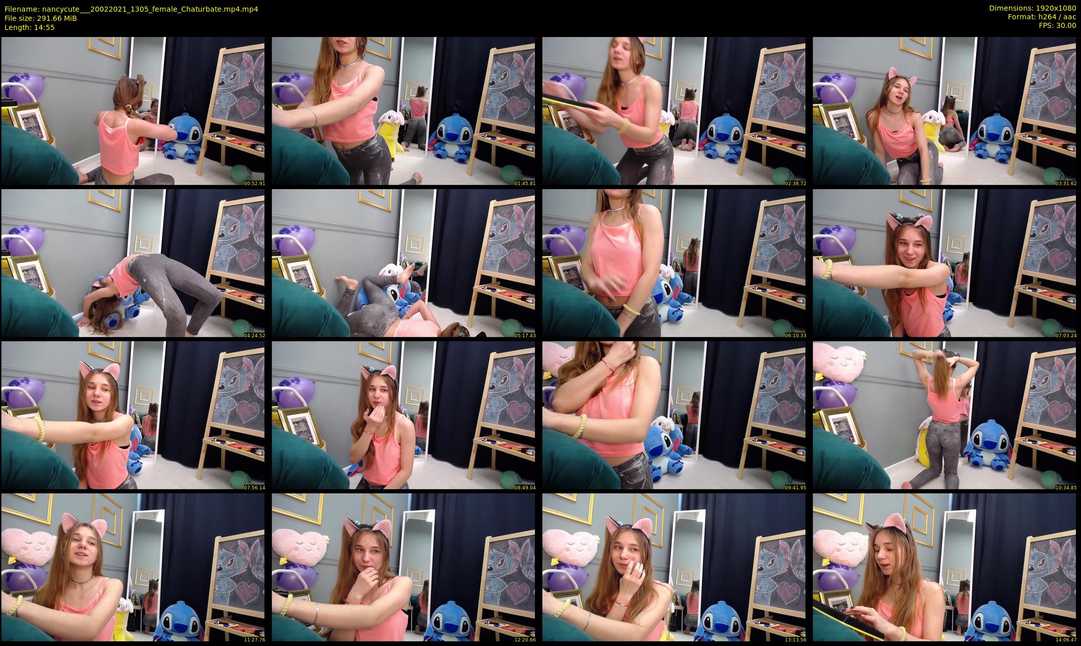nancycute__ — 15 minute Chaturbate female cam show recording, 1080p, Feb 20, 2021