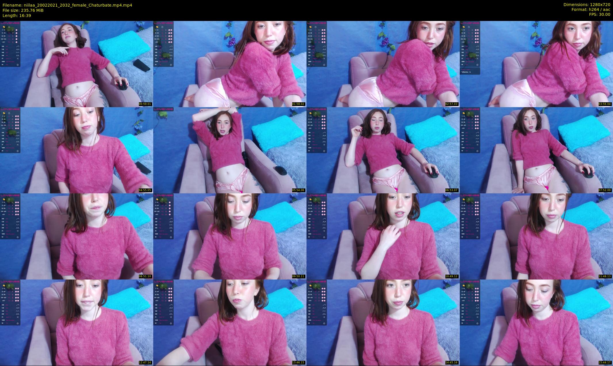 niilaa — 17 minute Chaturbate female cam show recording, 720p, Feb 20, 2021