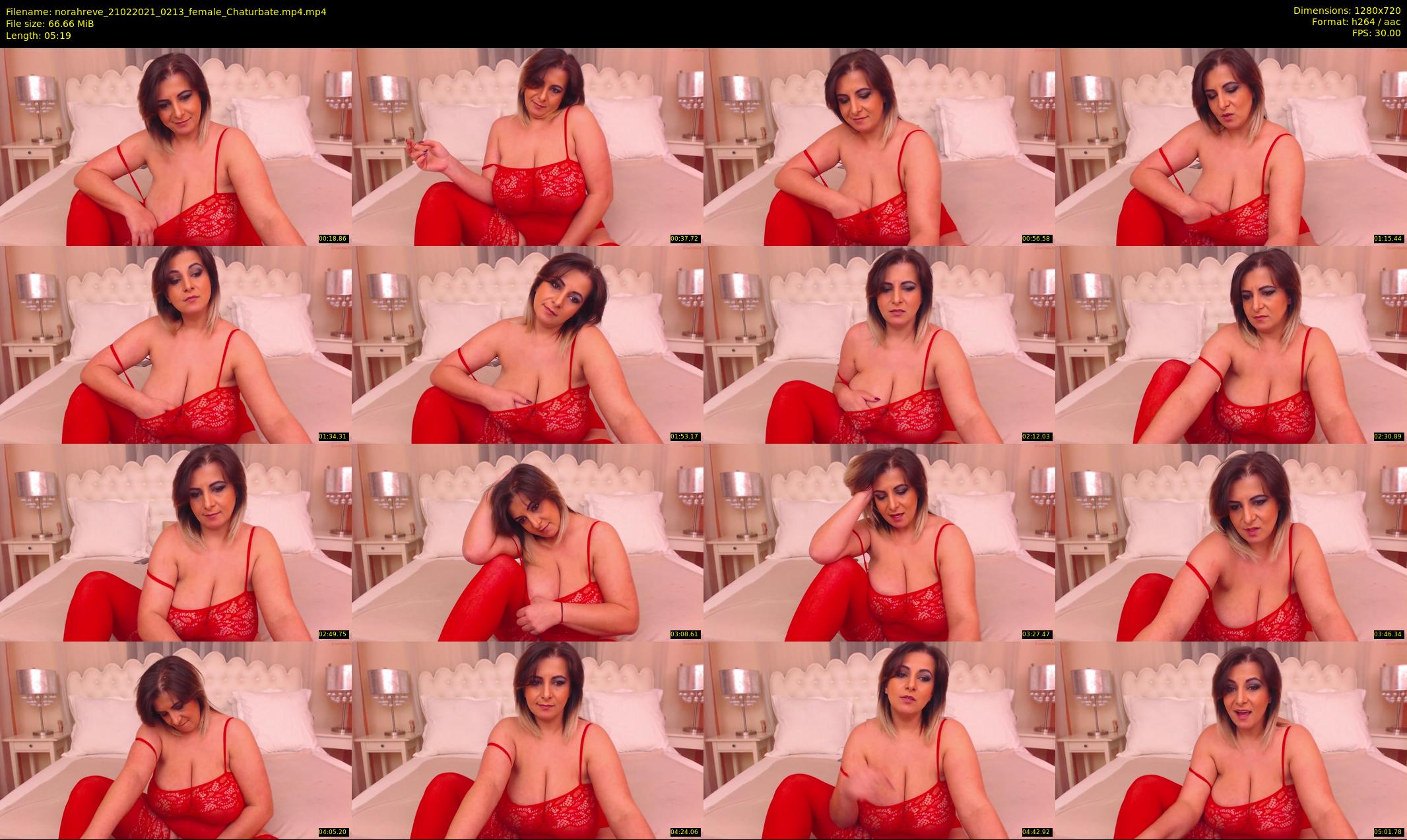 norahreve — 6 minute Chaturbate female cam show recording, 720p, Feb 21, 2021
