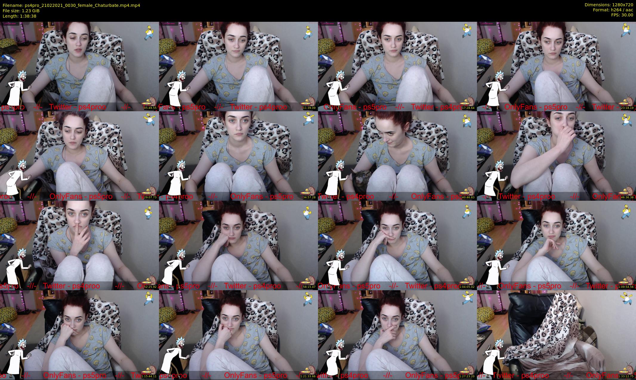 ps4pro — 99 minute Chaturbate female cam show recording, 720p, Feb 21, 2021