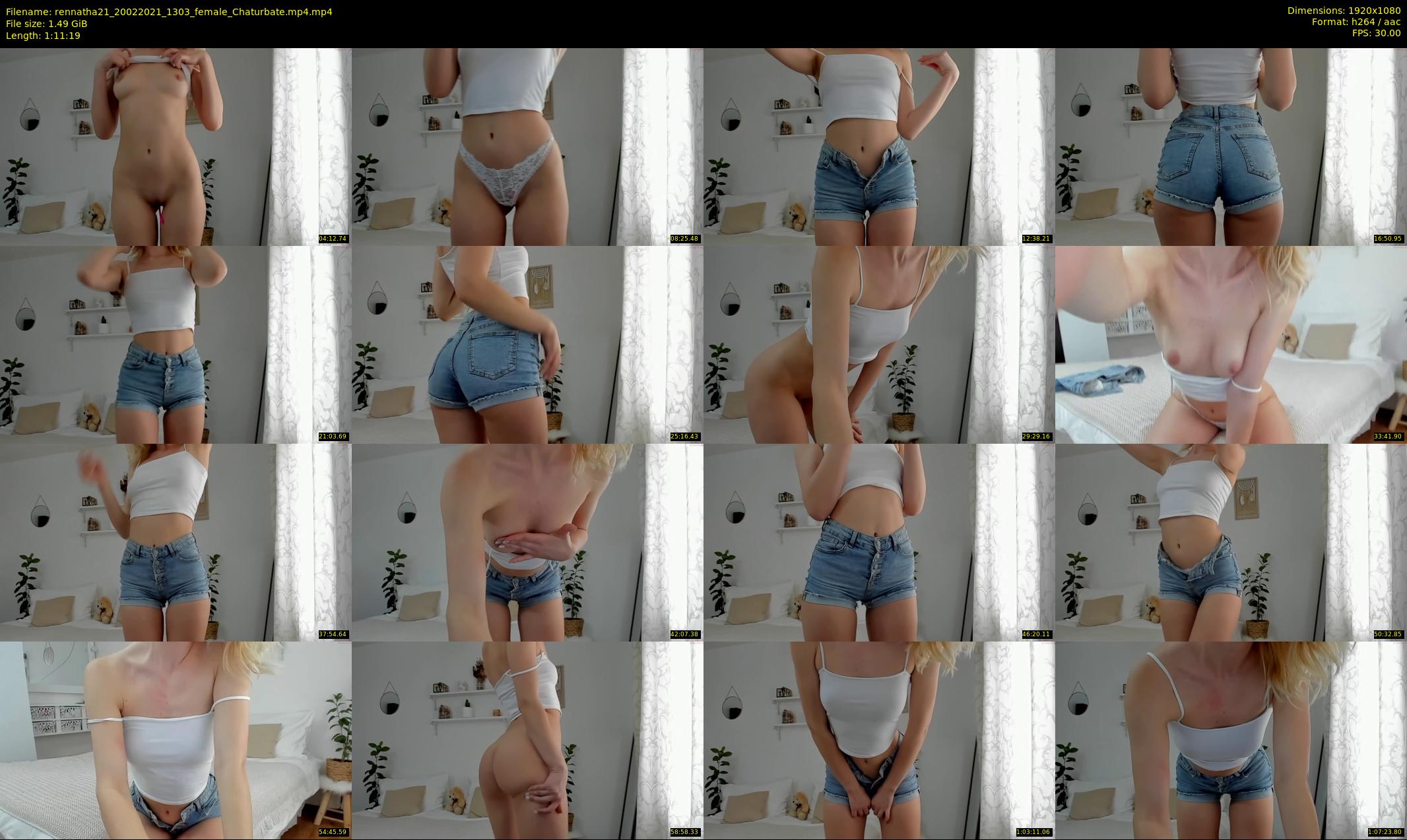 rennatha21 — 72 minute Chaturbate female cam show recording, 1080p, Feb 20, 2021