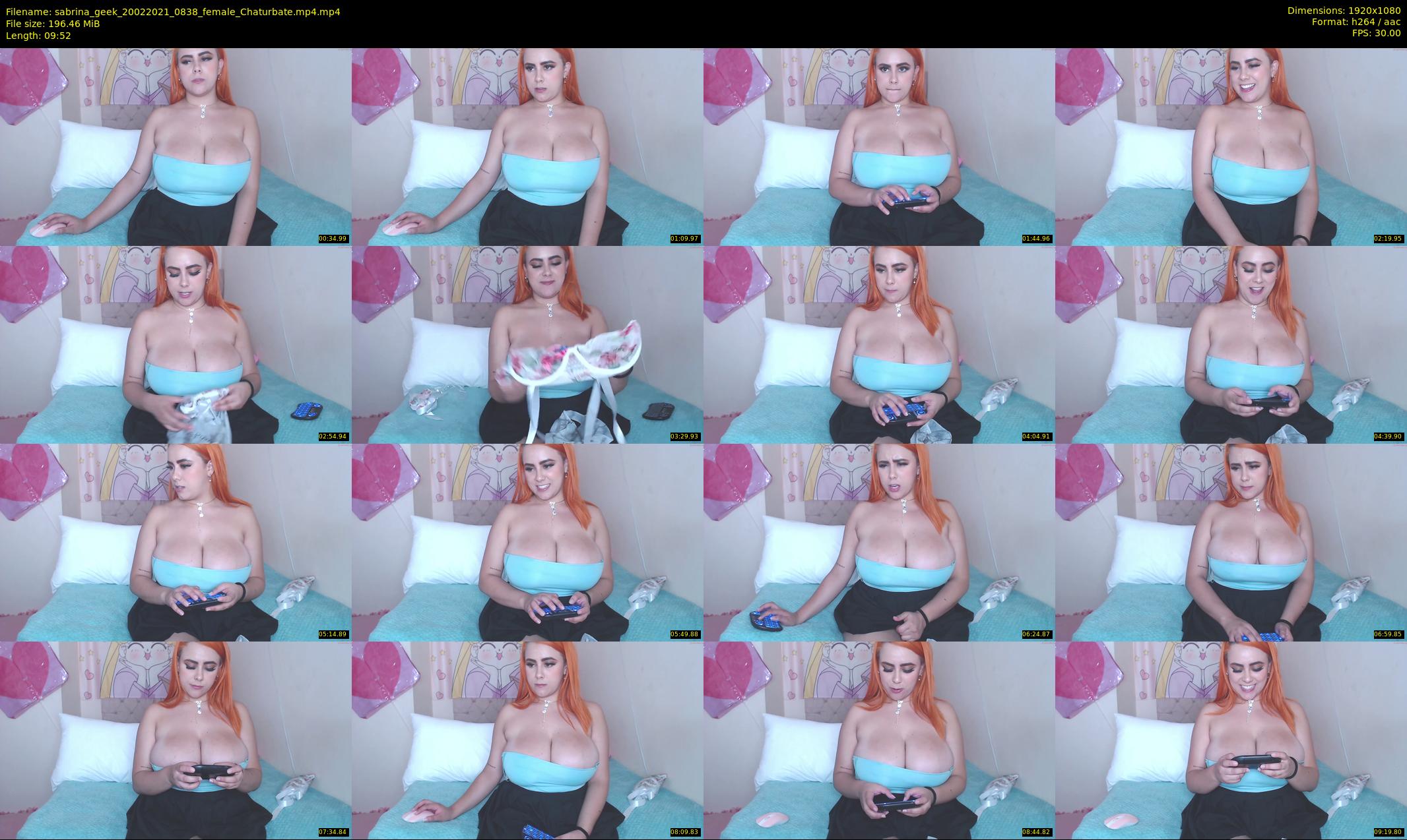 sabrina_geek — 10 minute Chaturbate female cam show recording, 1080p, Feb 20, 2021