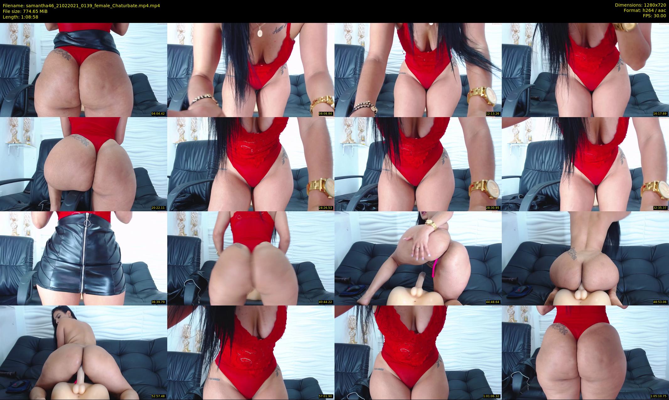 samantha46 — 69 minute Chaturbate female cam show recording, 720p, Feb 21, 2021