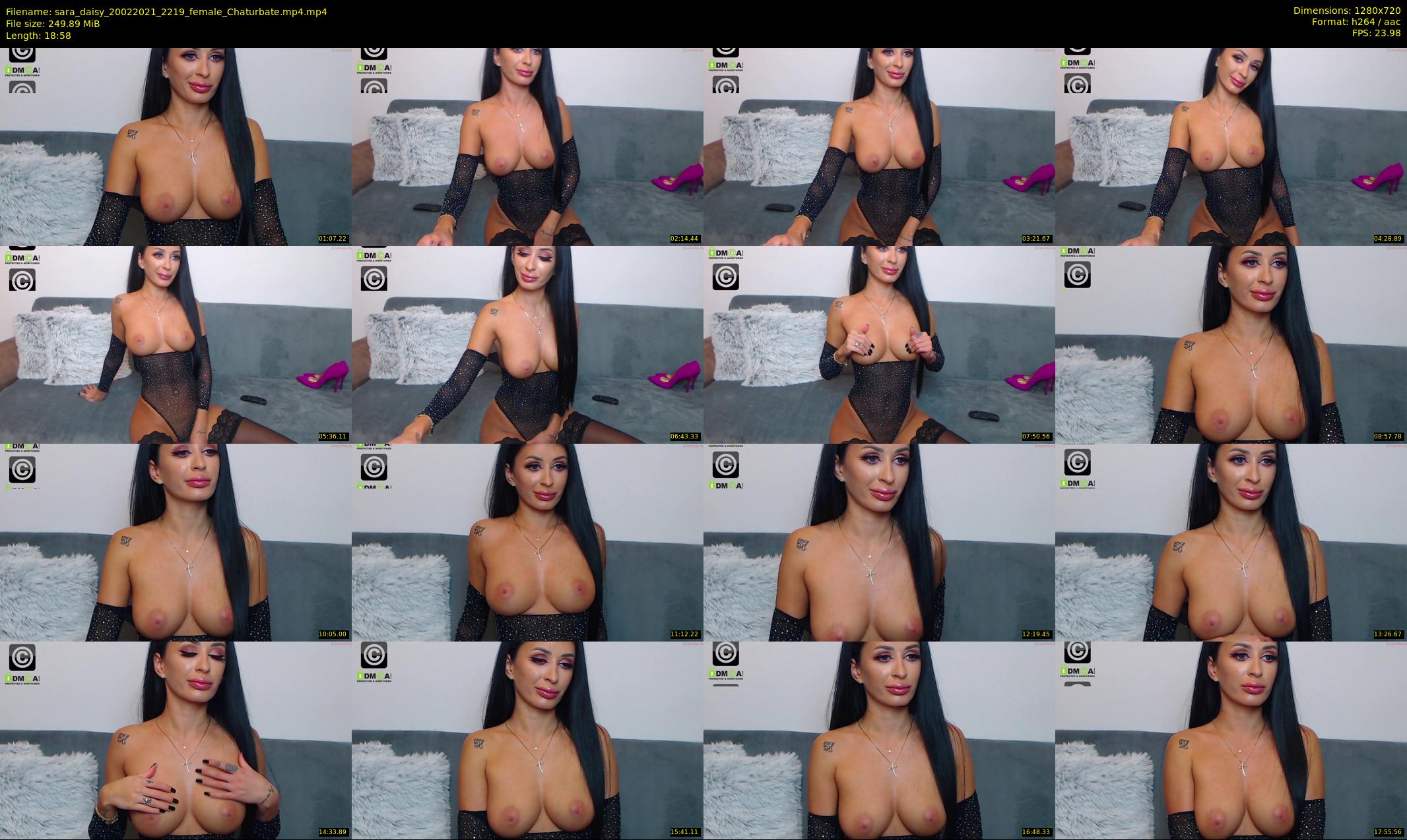 sara_daisy — 19 minute Chaturbate female cam show recording, 720p, Feb 20, 2021