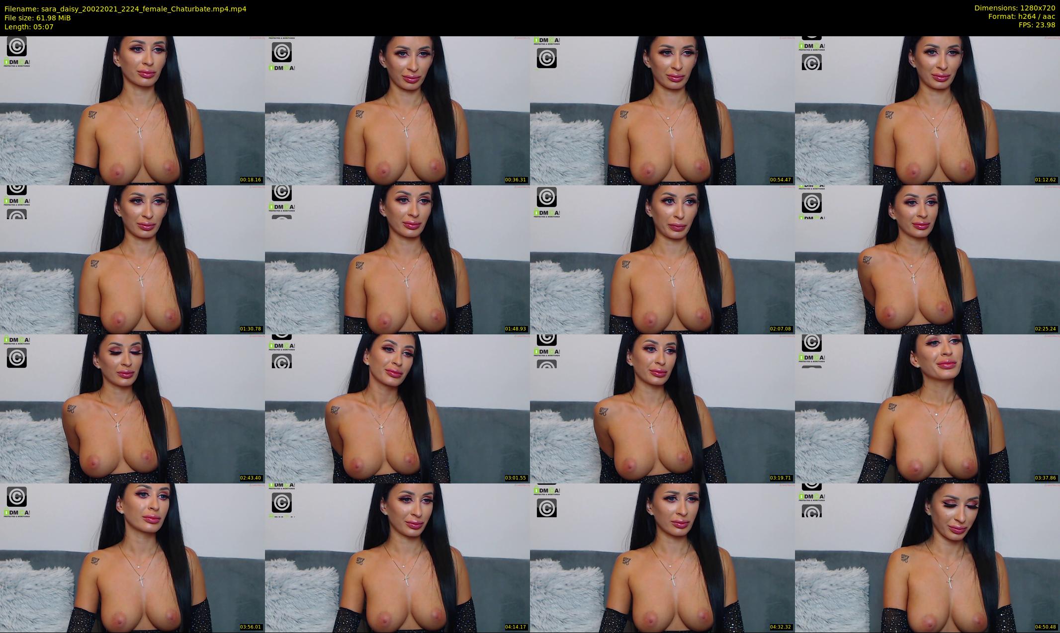 sara_daisy — 6 minute Chaturbate female cam show recording, 720p, Feb 20, 2021