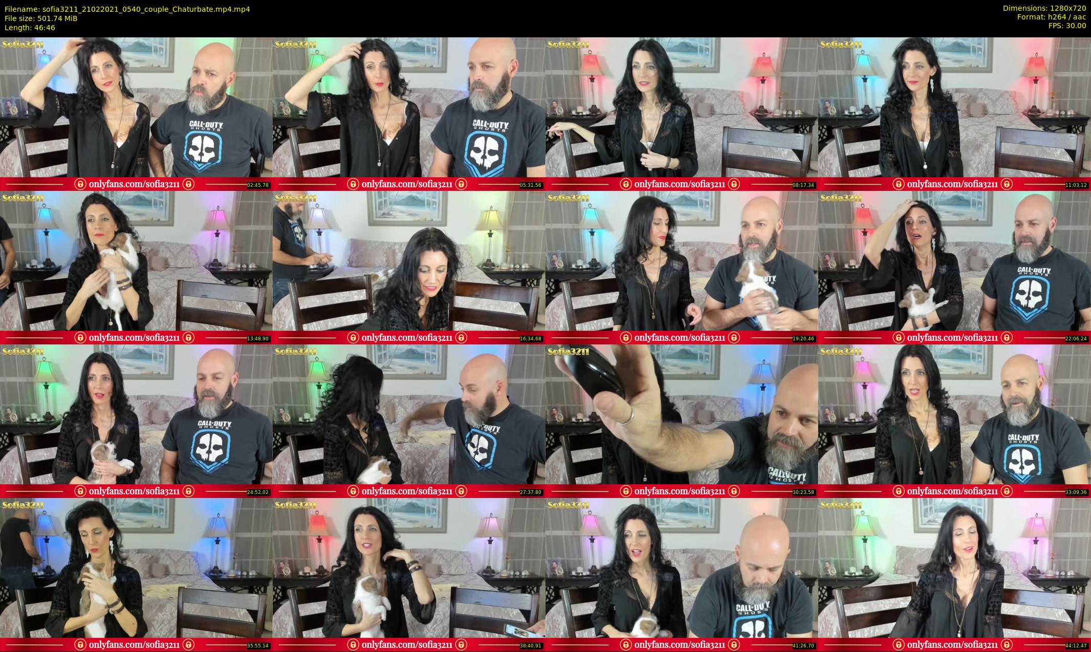 sofia3211 — 47 minute Chaturbate couple cam show recording, 720p, Feb 21, 2021