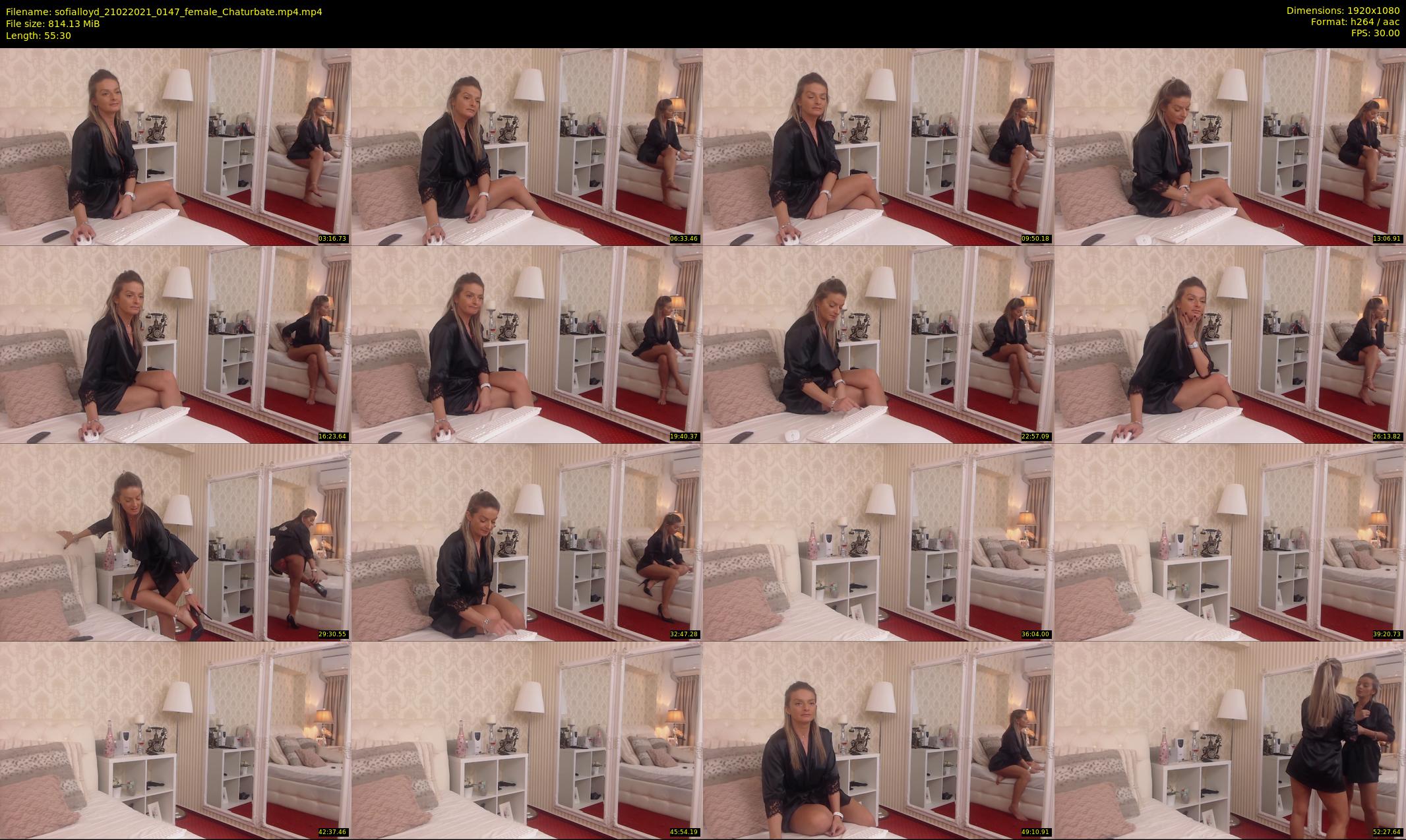 sofialloyd — 56 minute Chaturbate female cam show recording, 1080p, Feb 21, 2021