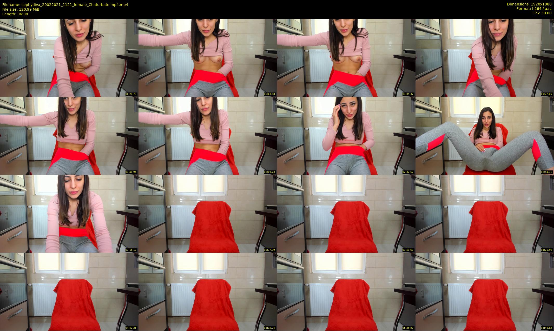 sophydiva — 7 minute Chaturbate female cam show recording, 1080p, Feb 20, 2021