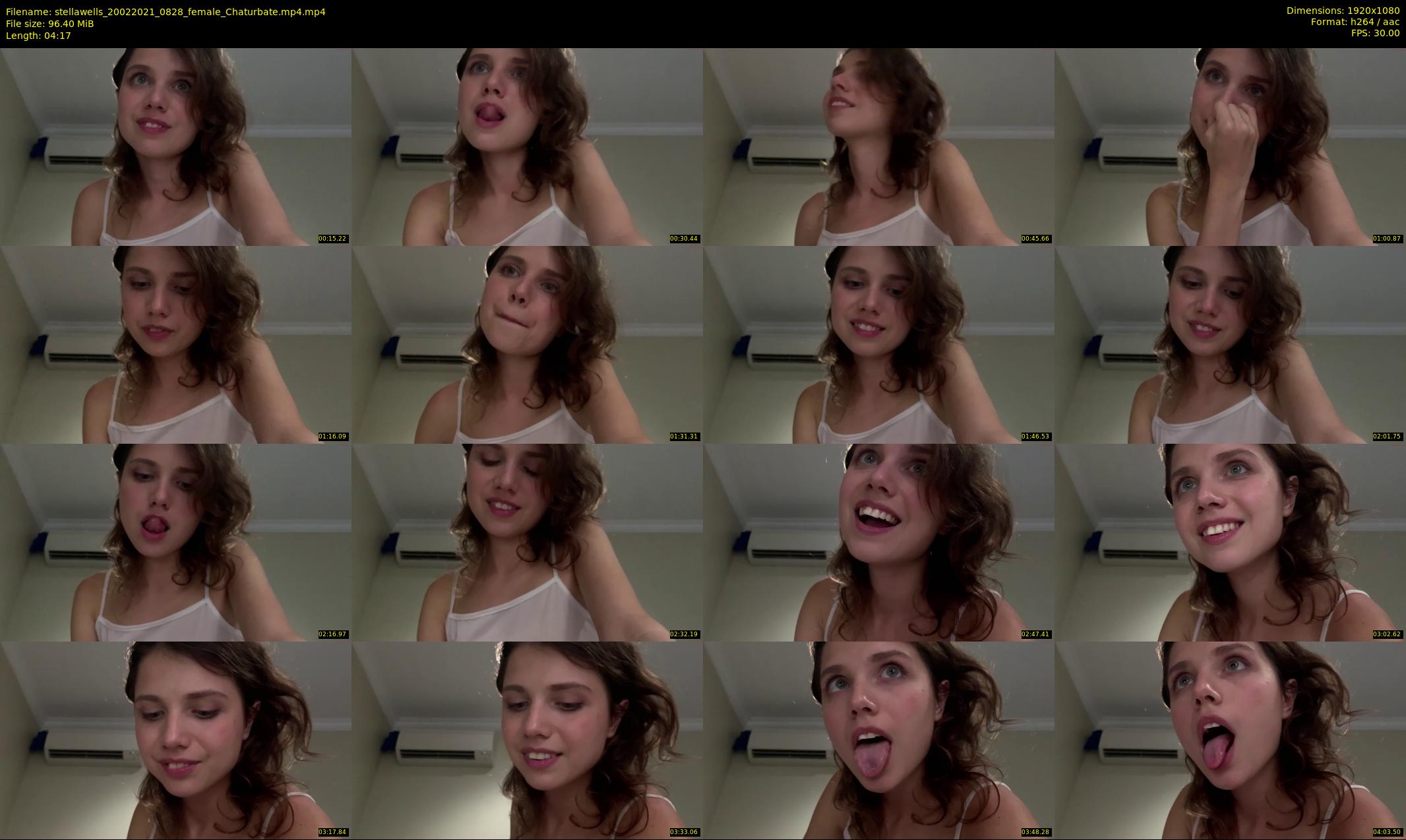 stellawells — 5 minute Chaturbate female cam show recording, 1080p, Feb 20, 2021