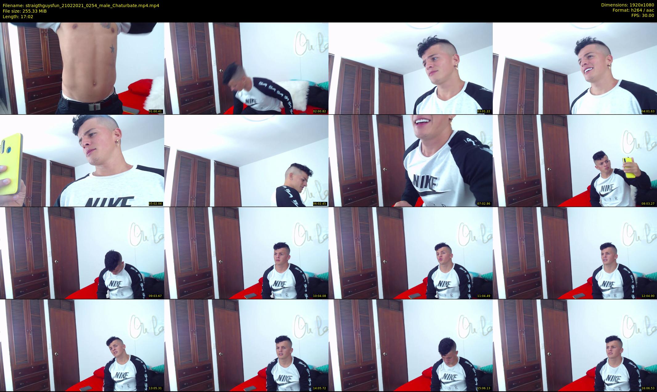 straigthguysfun — 18 minute Chaturbate male cam show recording, 1080p, Feb 21, 2021
