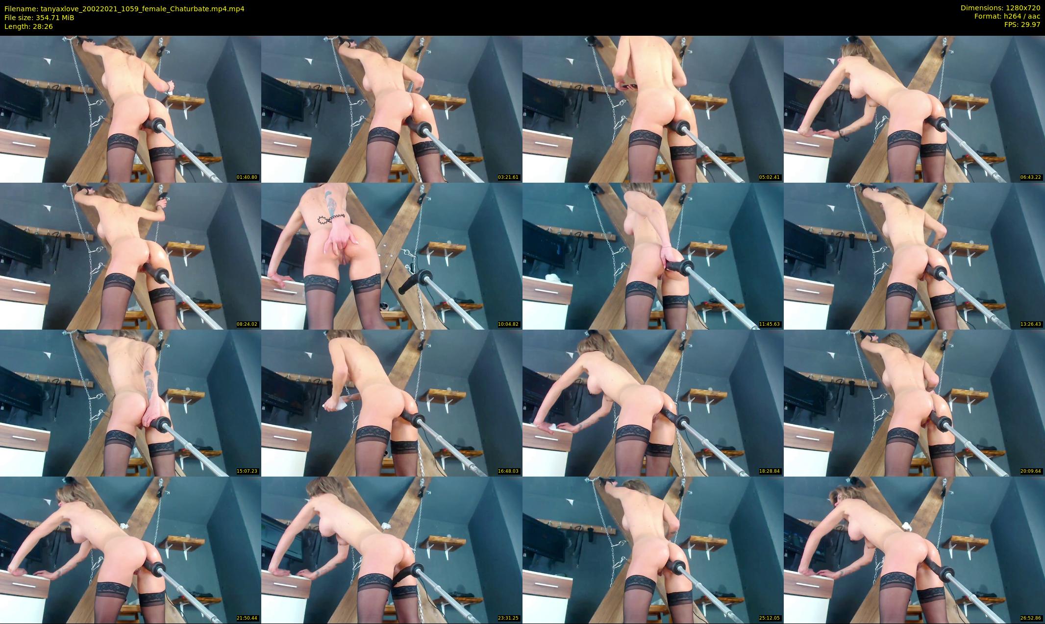 tanyaxlove — 29 minute Chaturbate female cam show recording, 720p, Feb 20, 2021