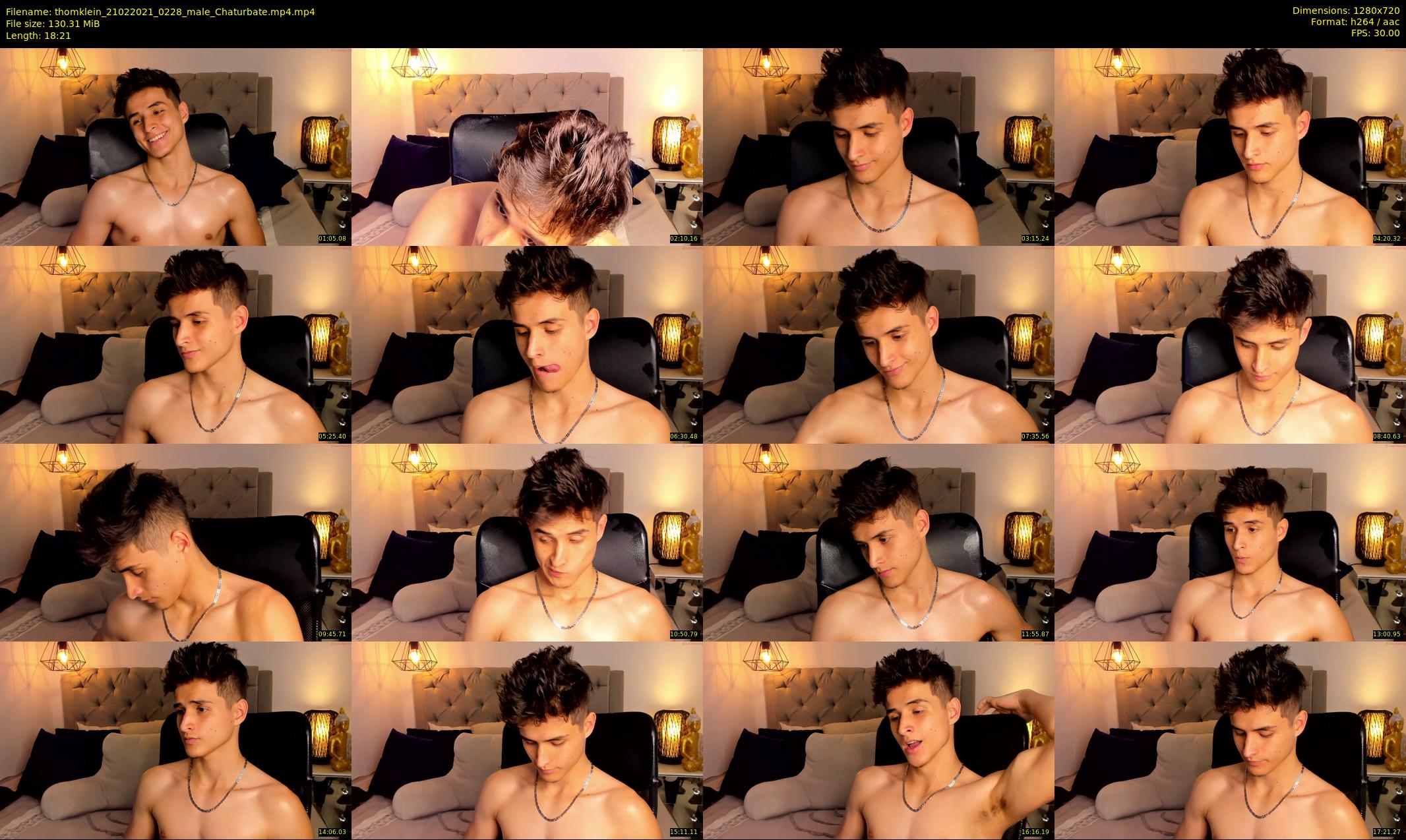thomklein — 19 minute Chaturbate male cam show recording, 720p, Feb 21, 2021