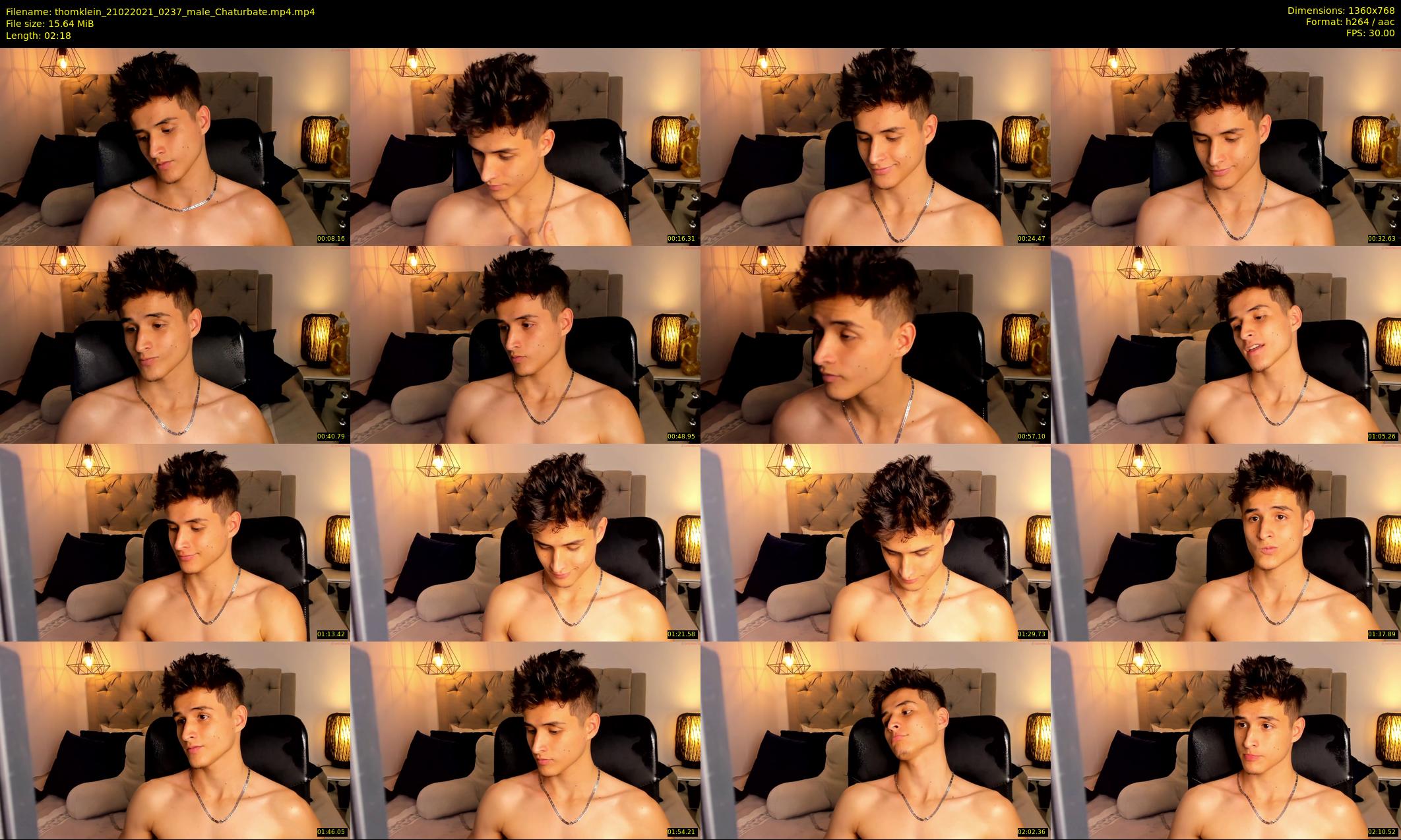 thomklein — 3 minute Chaturbate male cam show recording, 720p, Feb 21, 2021