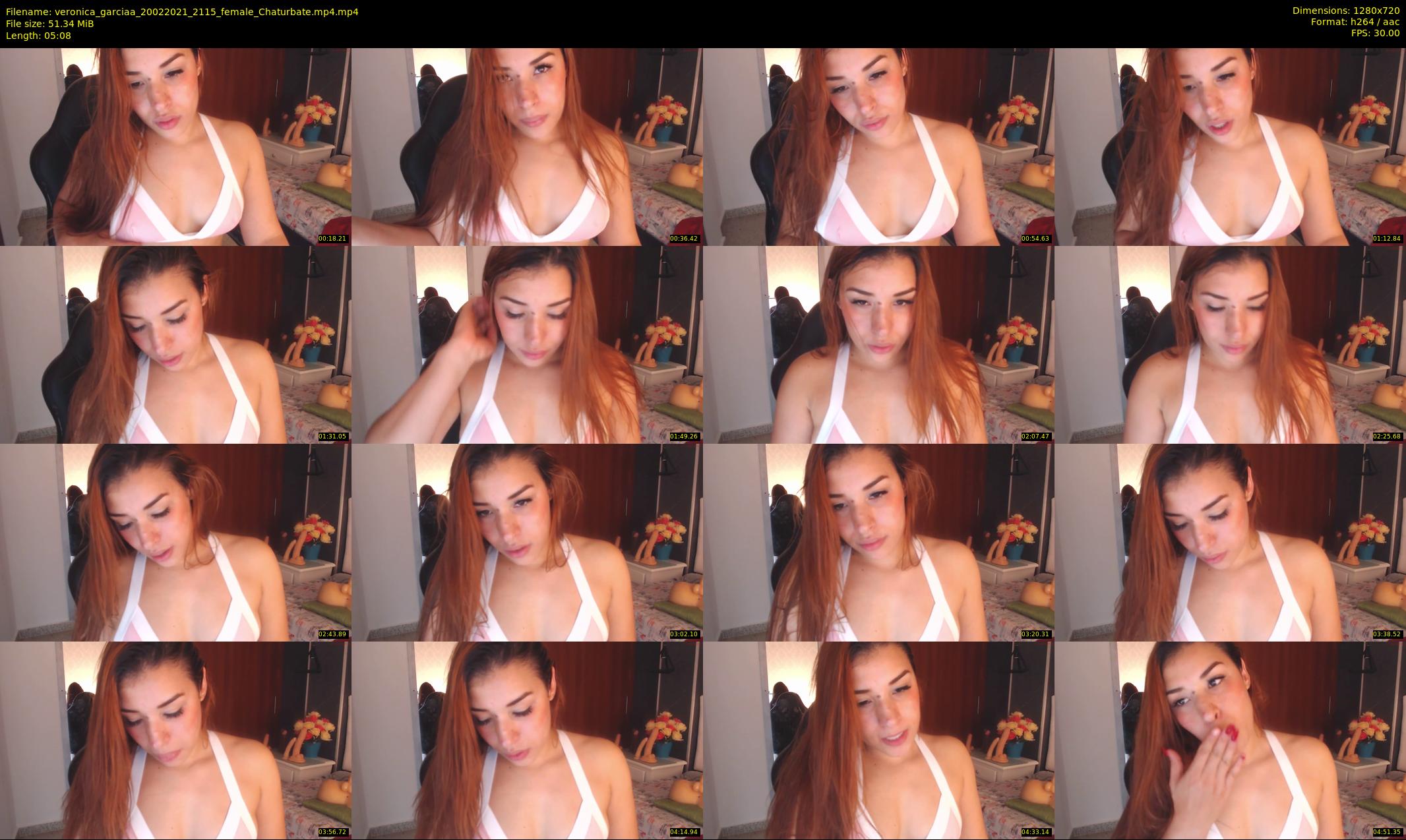veronica_garciaa — 6 minute Chaturbate female cam show recording, 720p, Feb 20, 2021