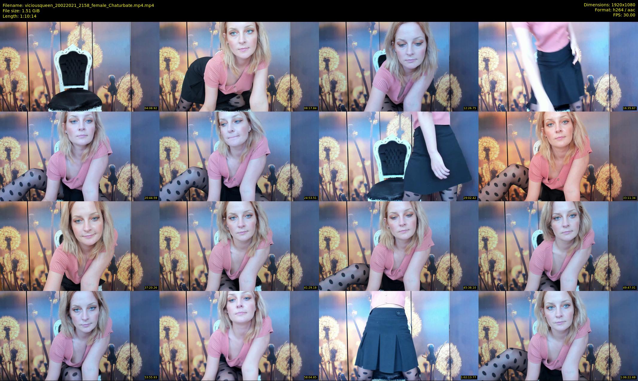 viciousqueen — 71 minute Chaturbate female cam show recording, 1080p, Feb 20, 2021