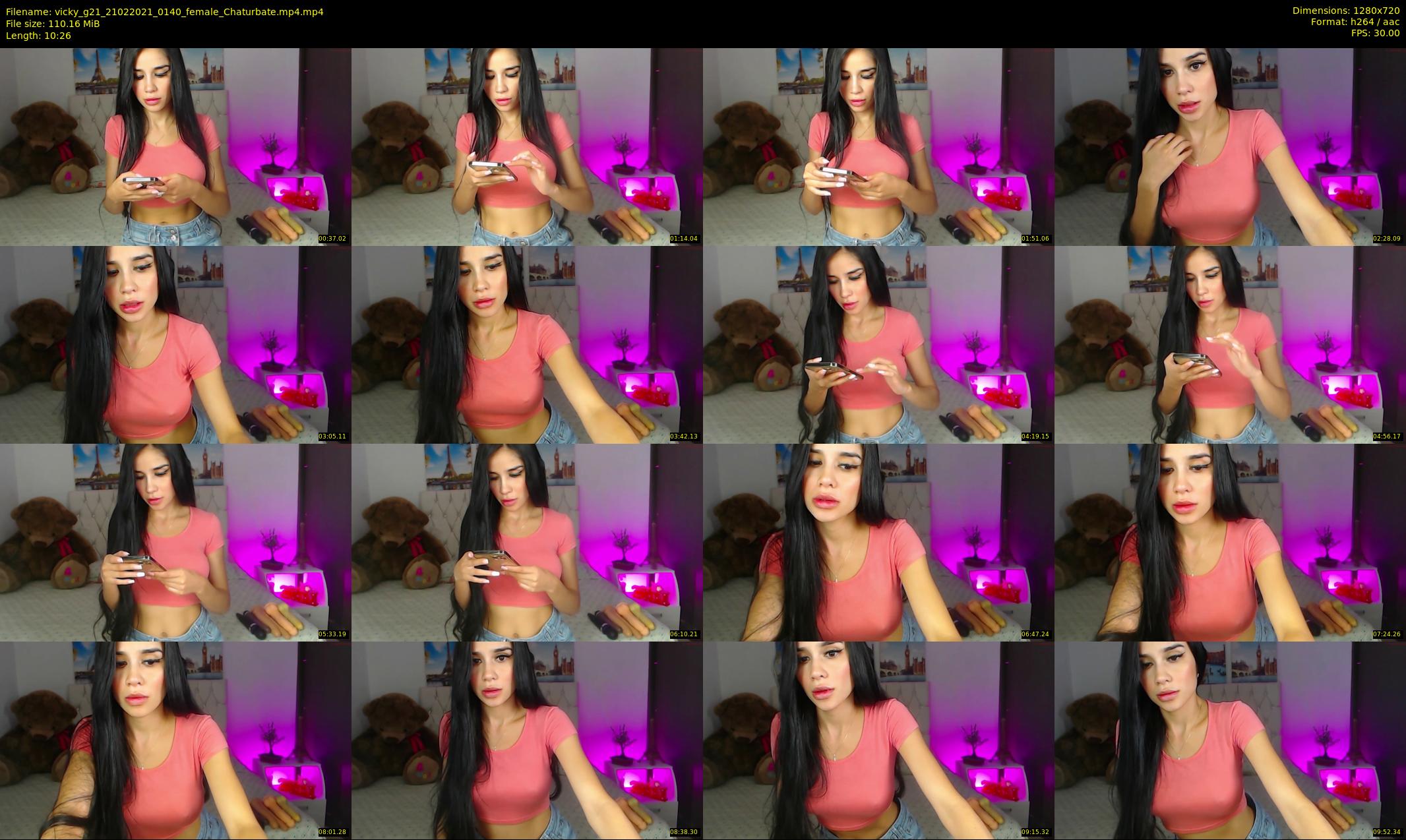 vicky_g21 — 11 minute Chaturbate female cam show recording, 720p, Feb 21, 2021