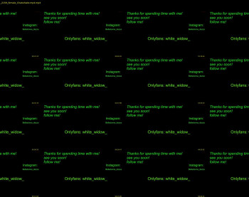 white_widow_ — 8 minute Chaturbate female cam show recording, 720p, Feb 20, 2021