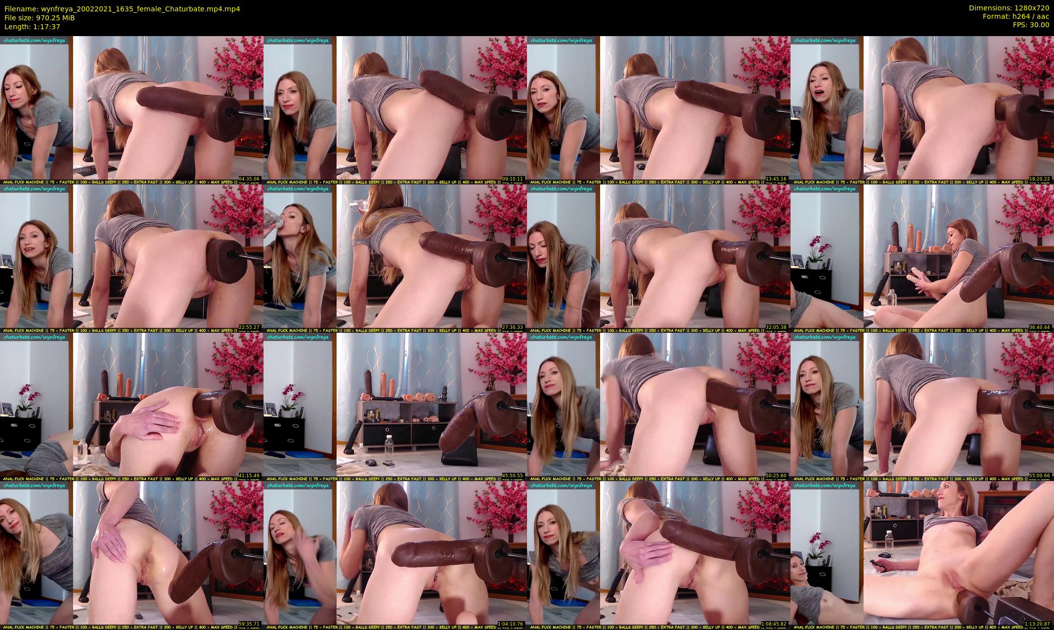 wynfreya — 78 minute Chaturbate female cam show recording, 720p, Feb 20, 2021