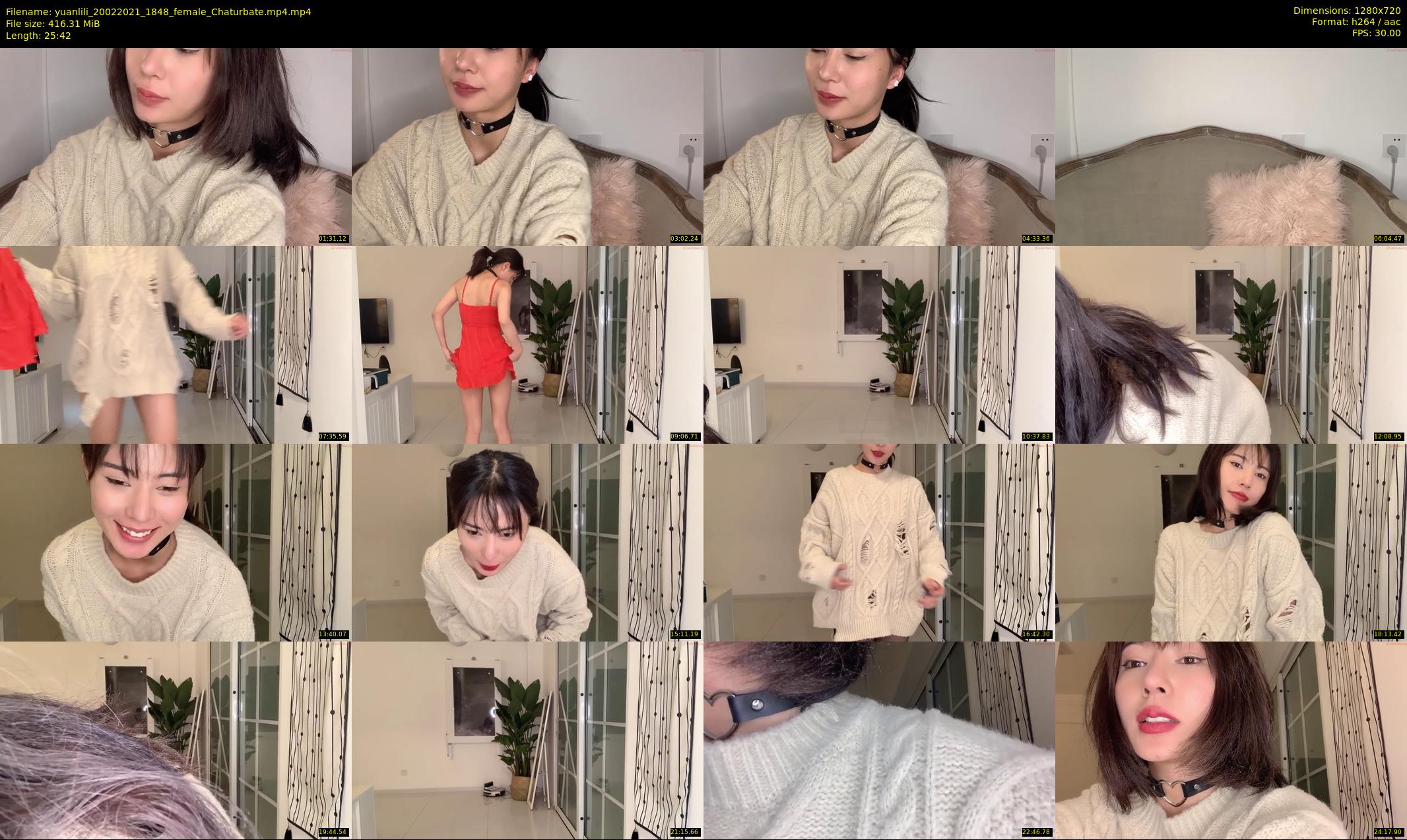 yuanlili — 26 minute Chaturbate female cam show recording, 720p, Feb 20, 2021