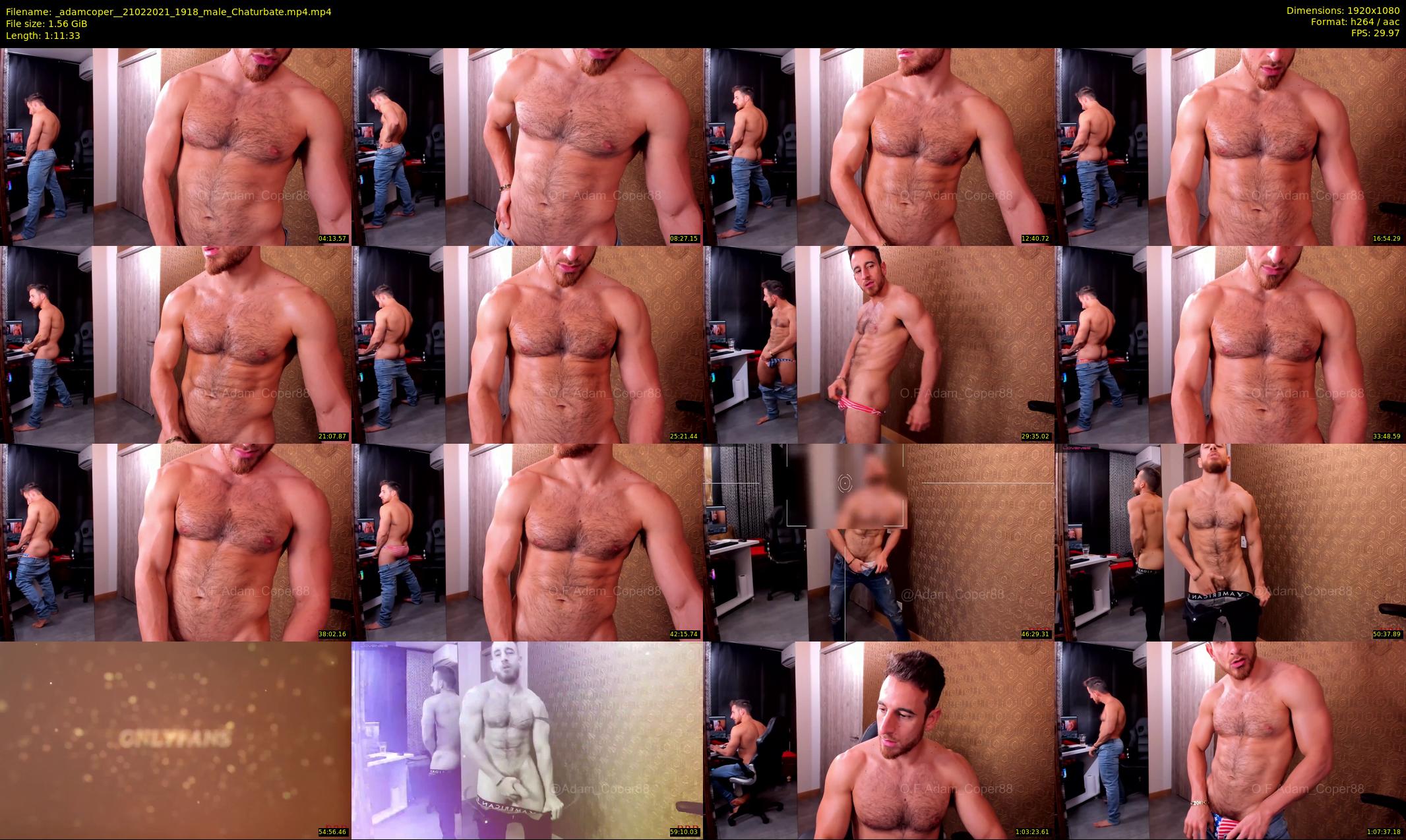 _adamcoper_ — 72 minute Chaturbate male cam show recording, 1080p, Feb 21, 2021