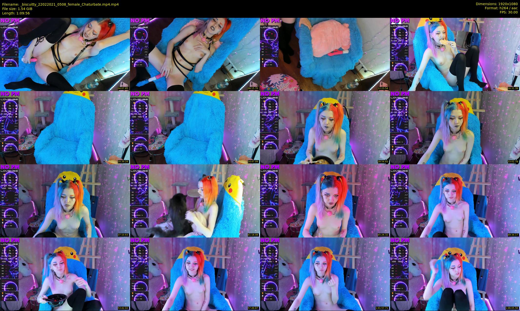 _biscuitty — 70 minute Chaturbate female cam show recording, 1080p, Feb 22, 2021