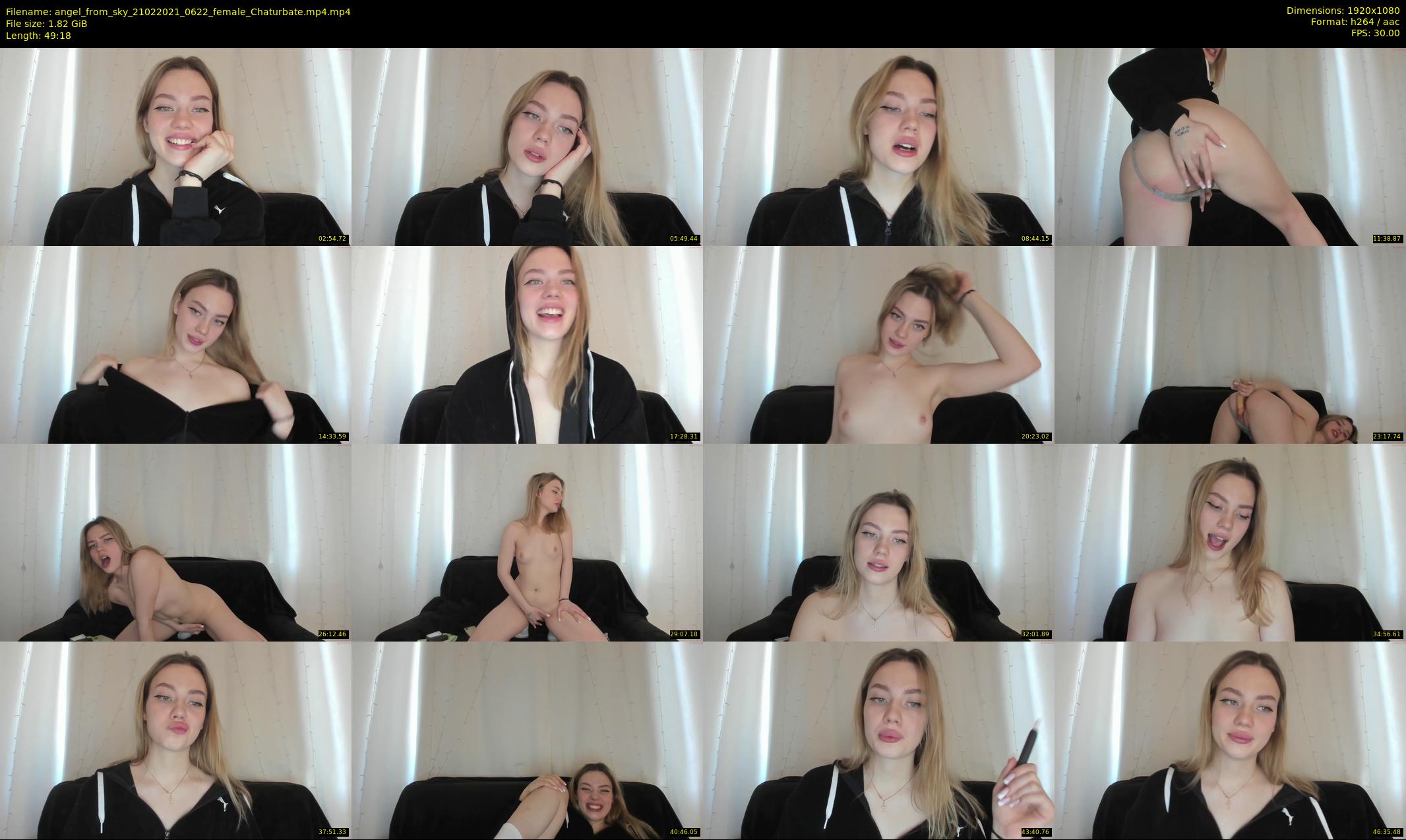 angel_from_sky — 50 minute Chaturbate female cam show recording, 1080p, Feb 21, 2021