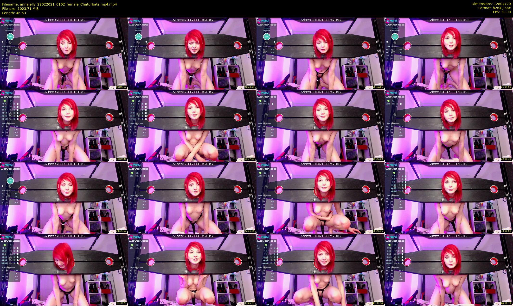 annajelly — 47 minute Chaturbate couple cam show recording, 720p, Feb 22, 2021