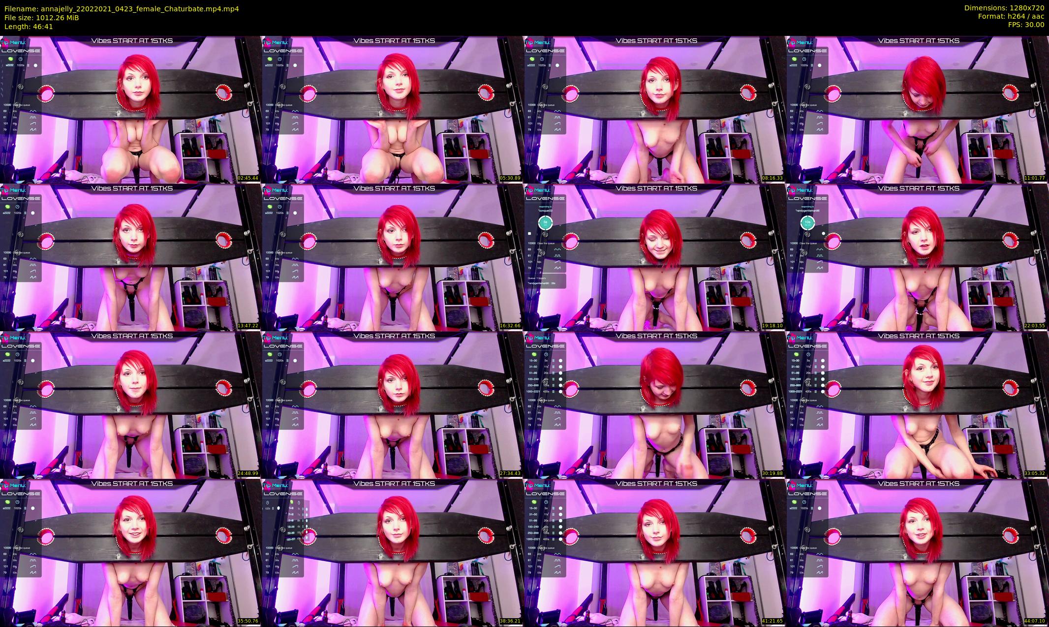 annajelly — 47 minute Chaturbate couple cam show recording, 720p, Feb 22, 2021