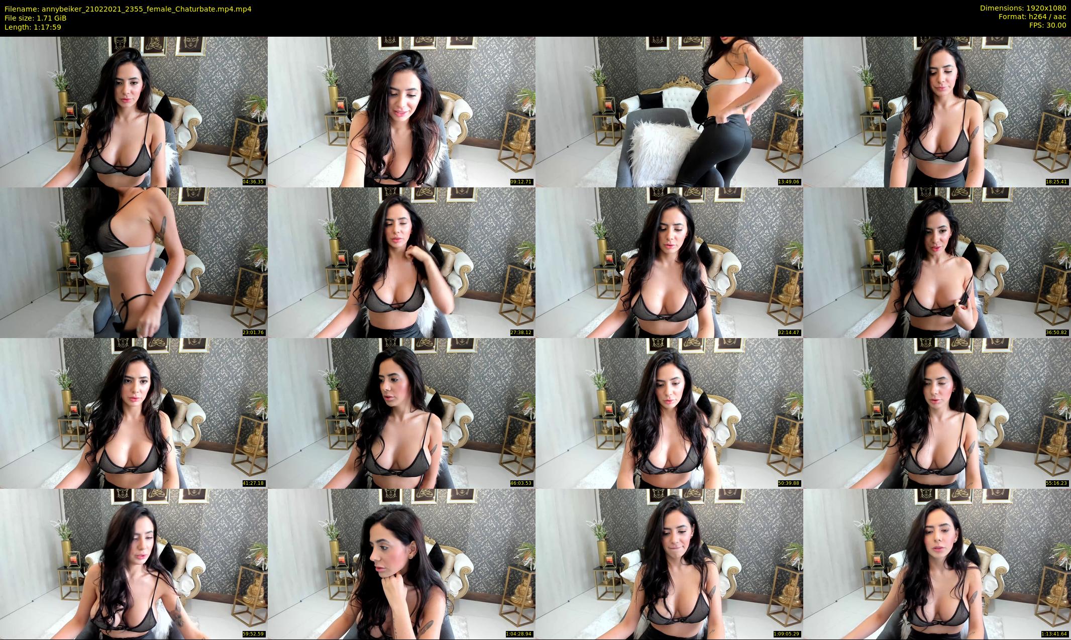annybeiker — 78 minute Chaturbate female cam show recording, 1080p, Feb 21, 2021