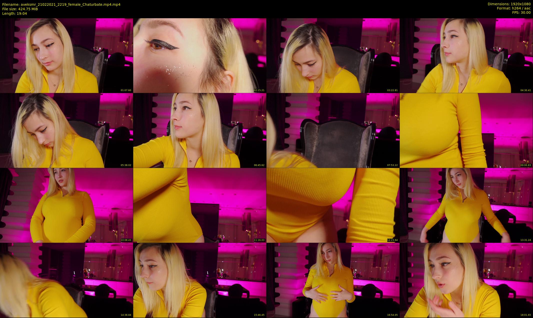 aveksmr — 20 minute Chaturbate couple cam show recording, 1080p, Feb 21, 2021