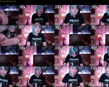 blueasfuck — 70 minute Chaturbate female cam show recording, 720p, Feb 21, 2021