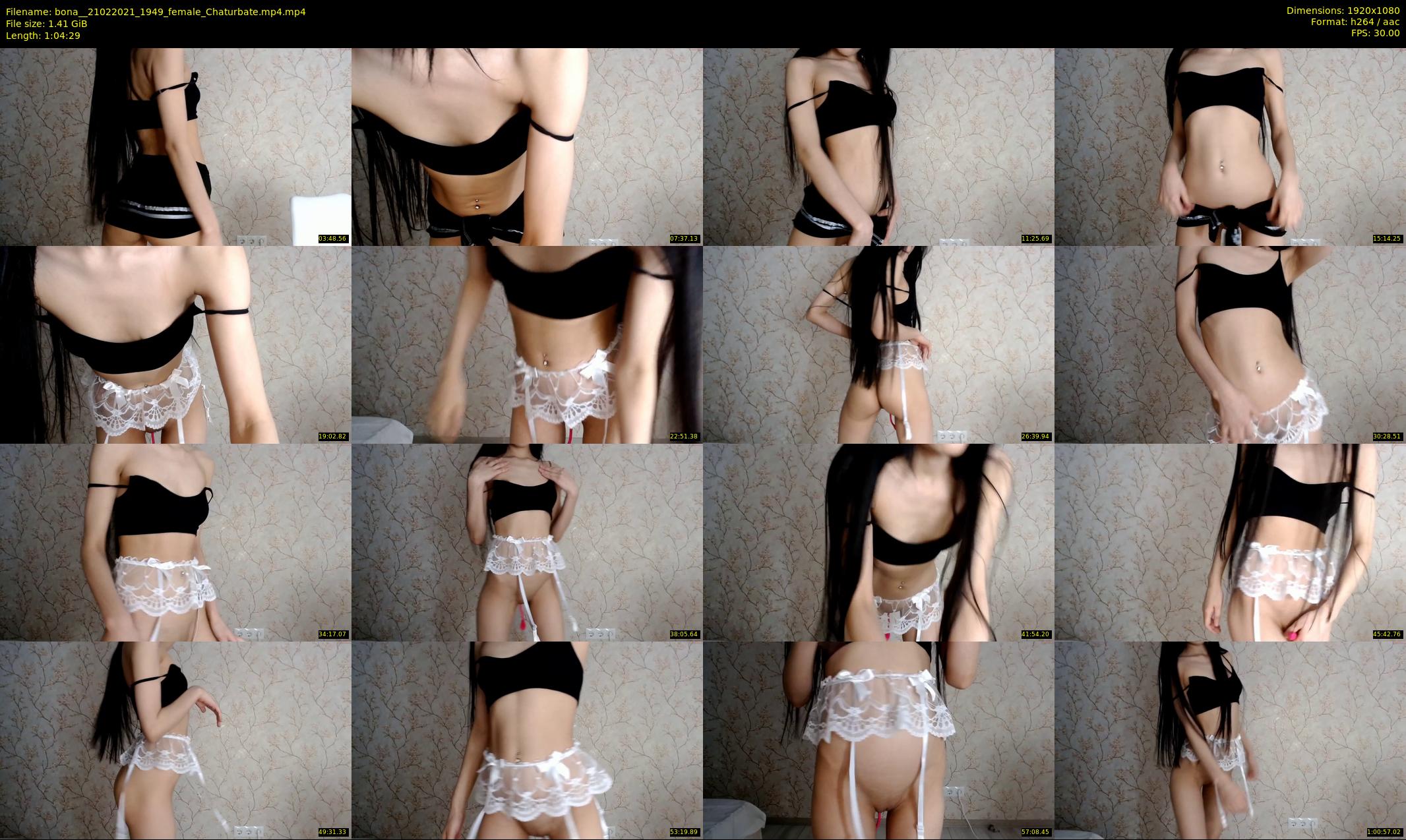 bona_ — 65 minute Chaturbate female cam show recording, 1080p, Feb 21, 2021