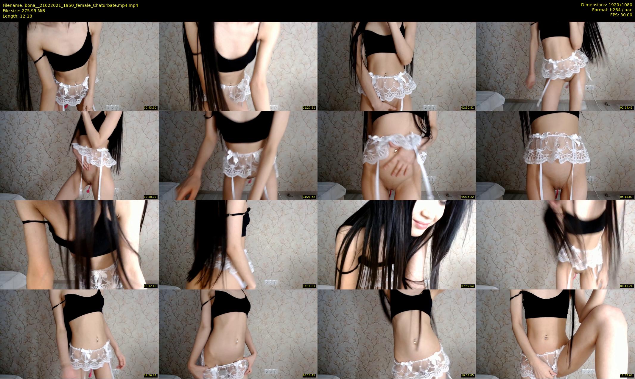 bona_ — 13 minute Chaturbate female cam show recording, 1080p, Feb 21, 2021